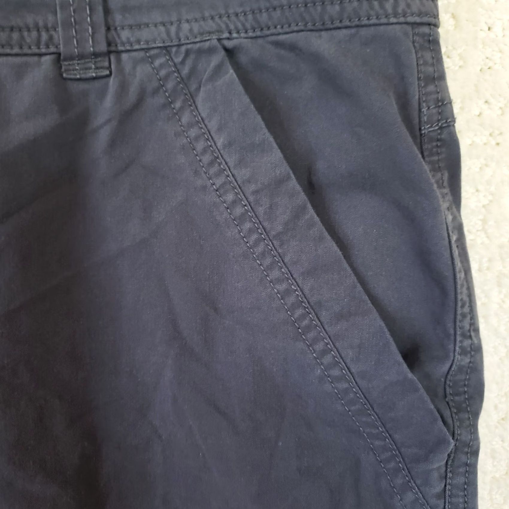 ExOfficio ExOfficio Shorts Mens 42x9 Navy Blue Cargo Pocket Outdoor Camp Hike Cotton Nylon Size US 42 / EU 58 - 6 Thumbnail