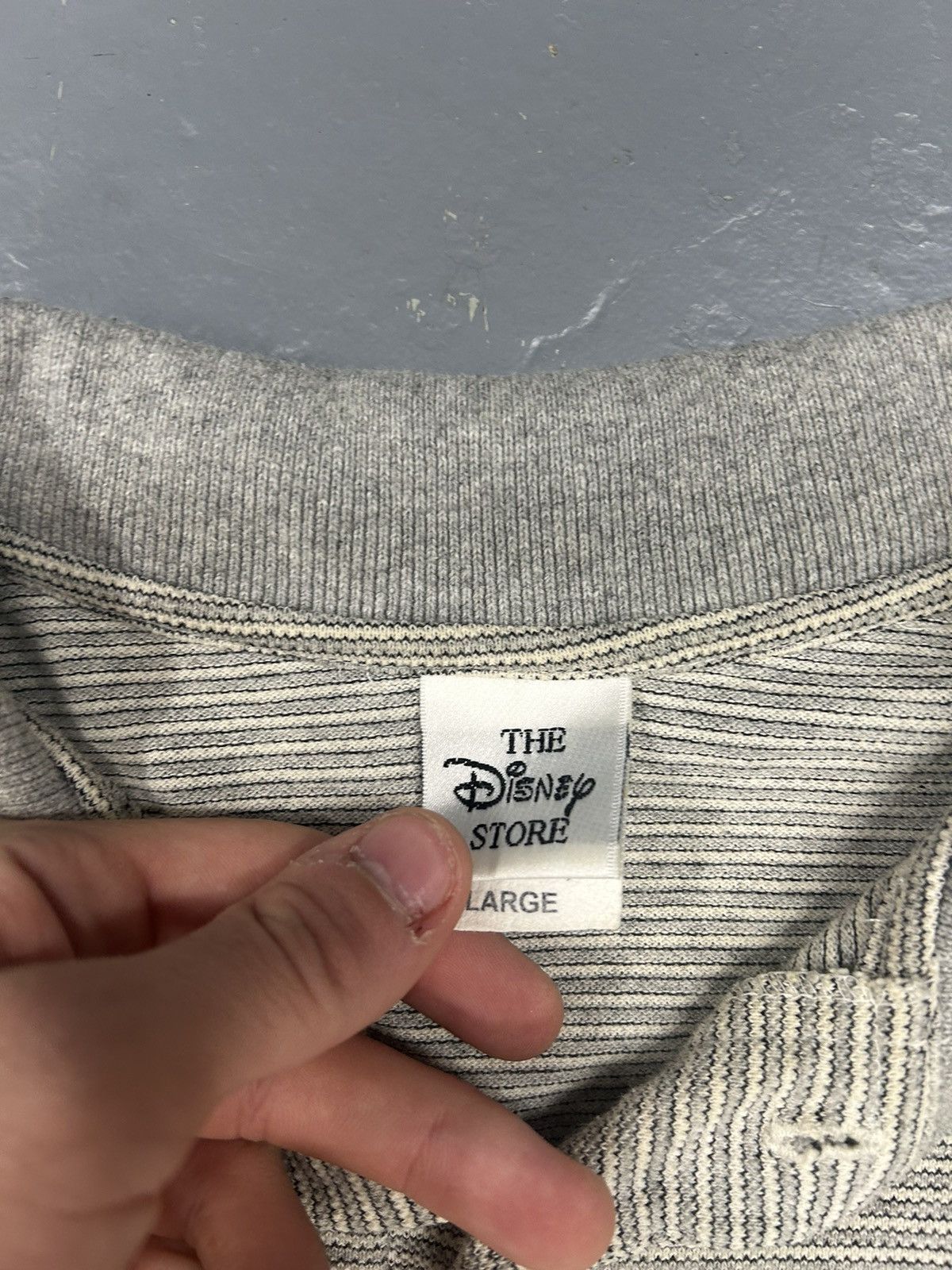 Disney × Mickey Mouse × Vintage Crazy Vintage 90s Essential Mickey Mouse Longsleeve Polo Tee Size US XL / EU 56 / 4 - 3 Thumbnail