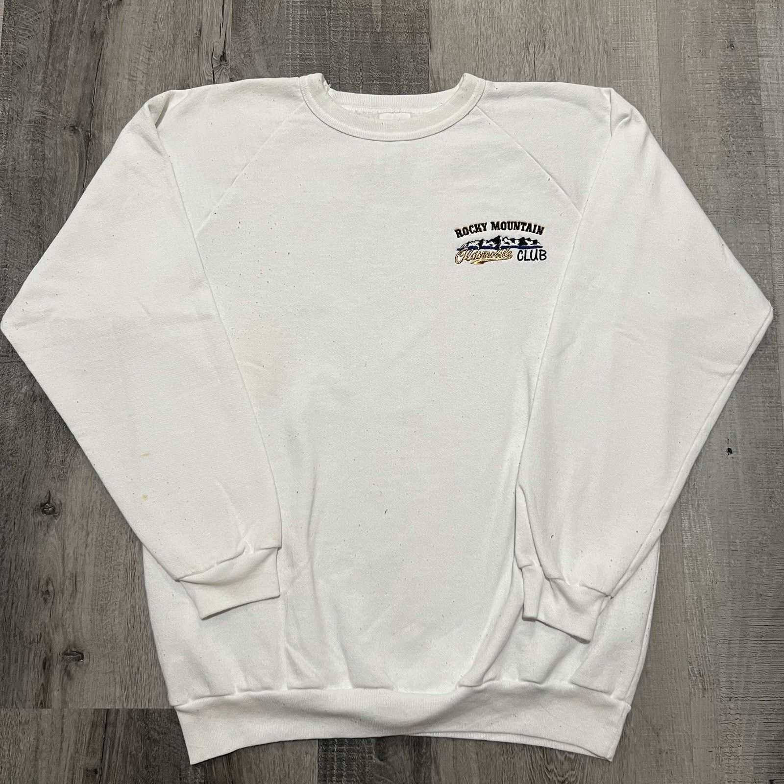 Vintage VTG Rocky Mountain Oldsmobile Club Enthusiast 80s Crewneck Size L / US 10 / IT 46 - 1 Thumbnail