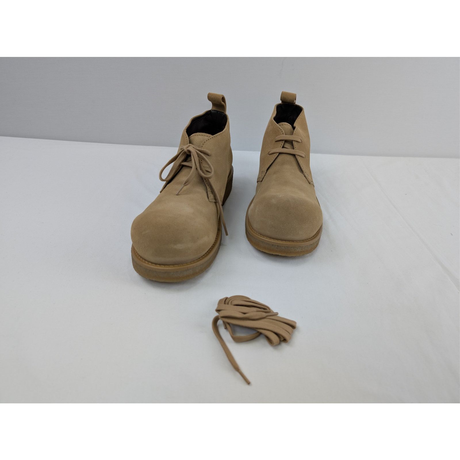 Bottega Veneta o1rshd1 Deep Nubuck Helium Ankle Boot in Camel Size US 12 / EU 45 - 6 Thumbnail