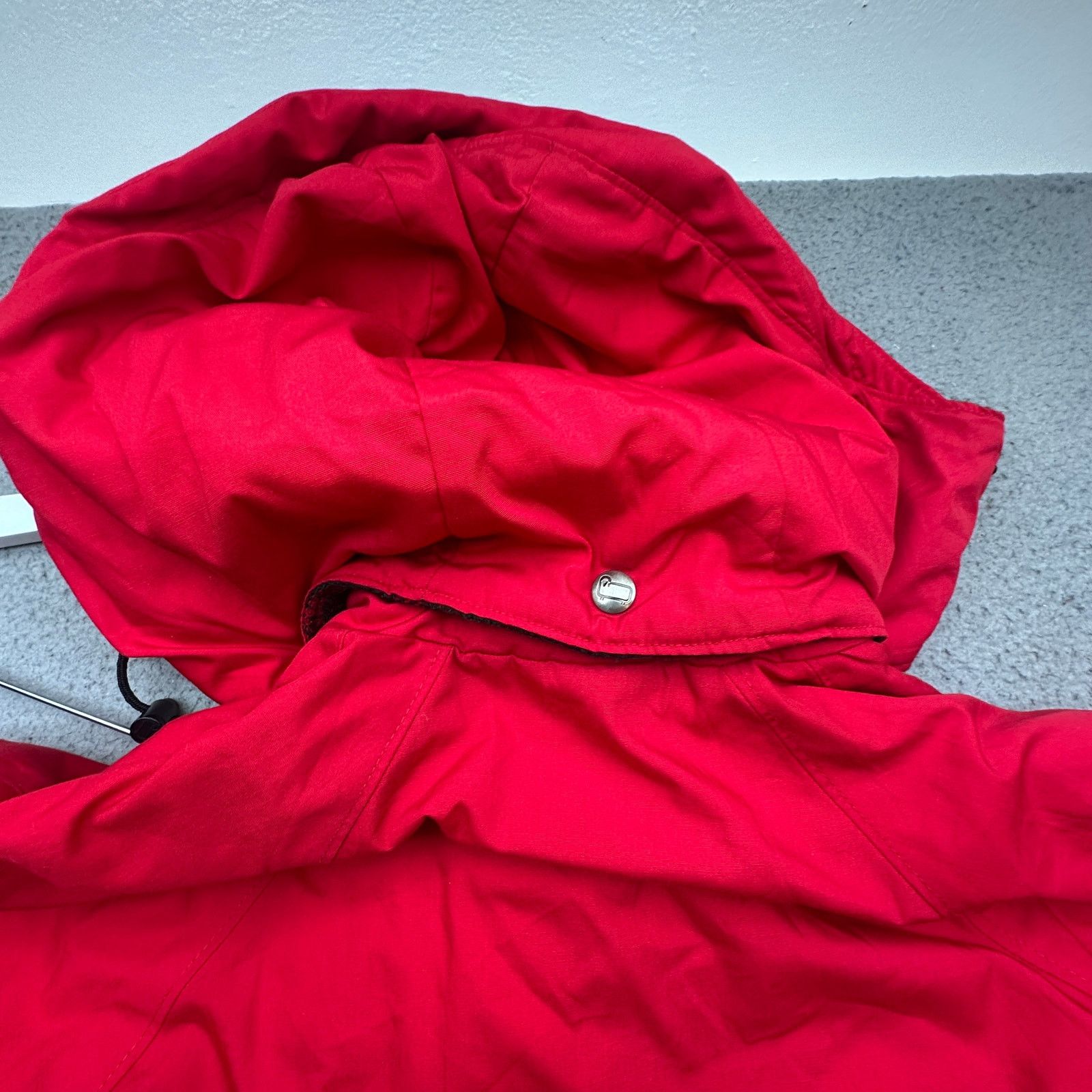Woolrich Woolen Mills VTG Woolrich Long Parka Womens Large Wool Plaid Lined Red Size L / US 10 / IT 46 - 8 Thumbnail