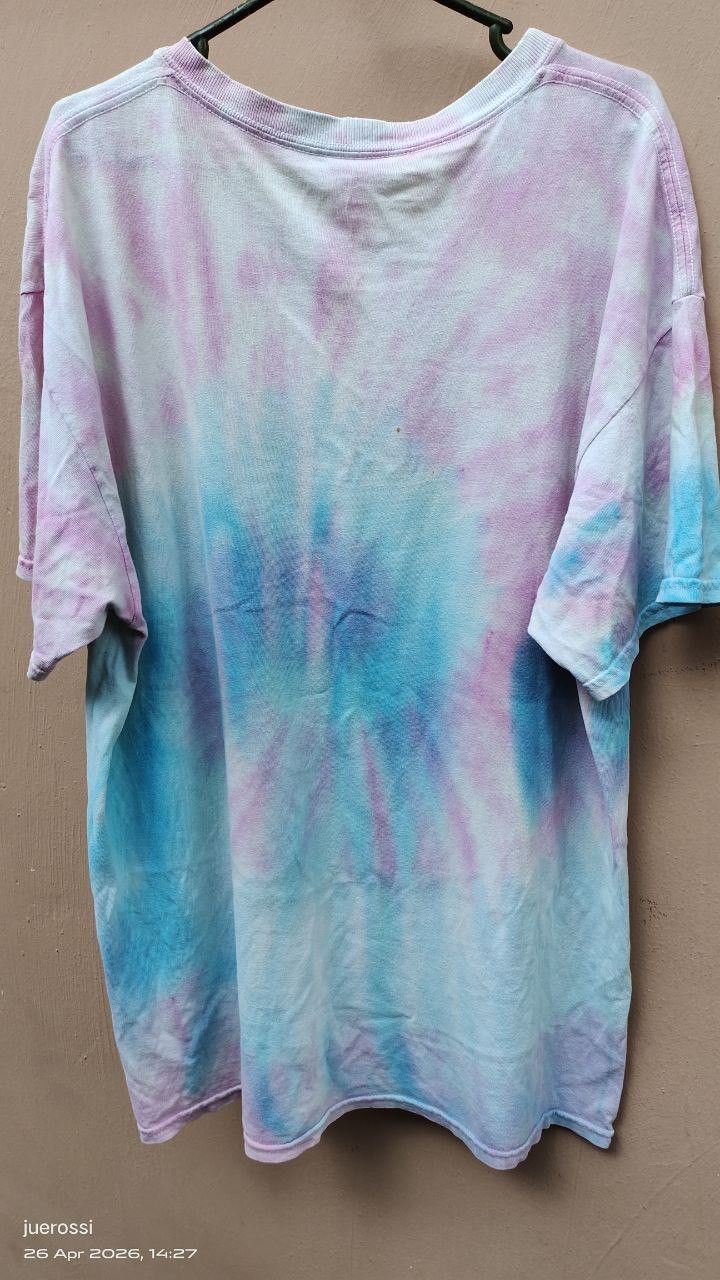 Band Tees Rage Against The Machine Tie Dye Distressed Tee Size US M / EU 48-50 / 2 - 3 Thumbnail