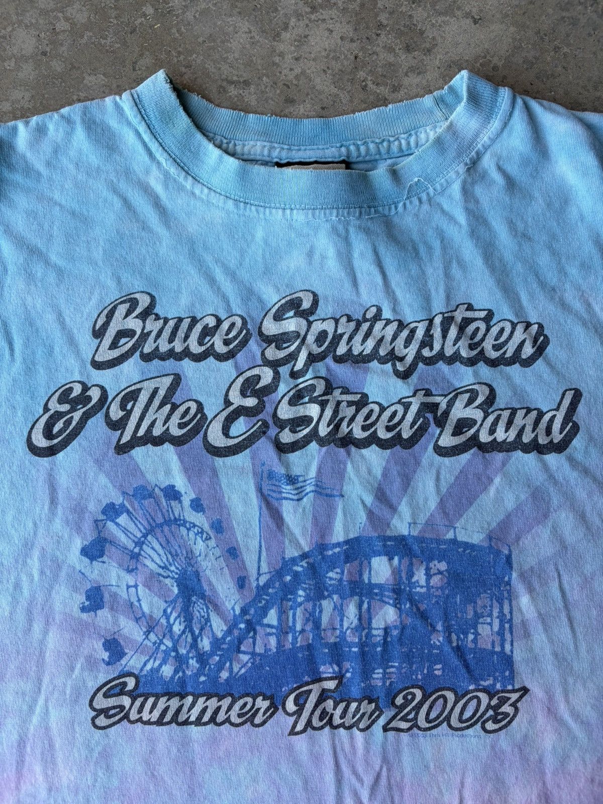 Liquid Blue Vintage Y2k 2003 Bruce Springsteen & The E Street Band Size US XL / EU 56 / 4 - 2 Thumbnail