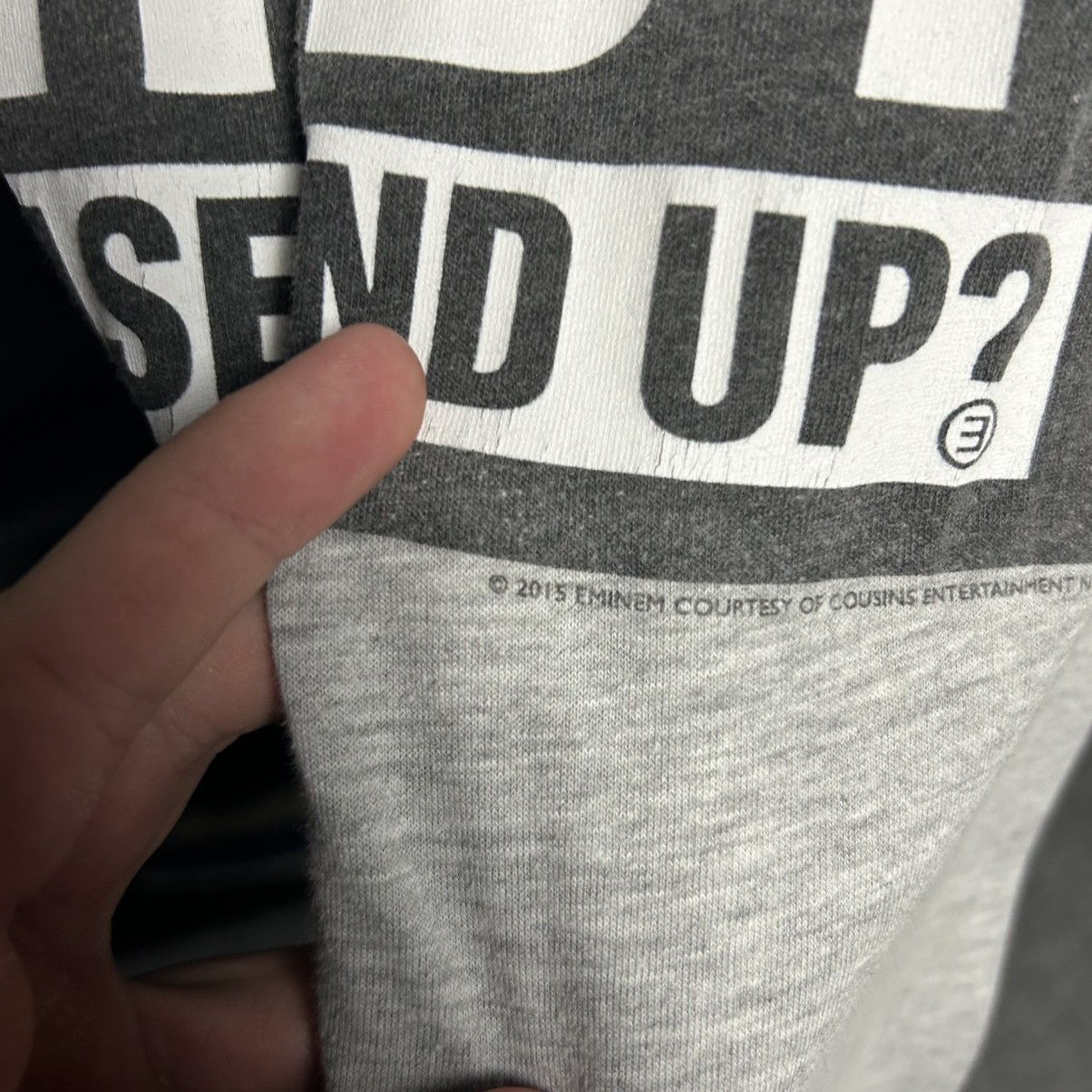 Eminem Vintage Eminem 2015 slim shady rap grey tee size S Size US S / EU 44-46 / 1 - 5 Thumbnail