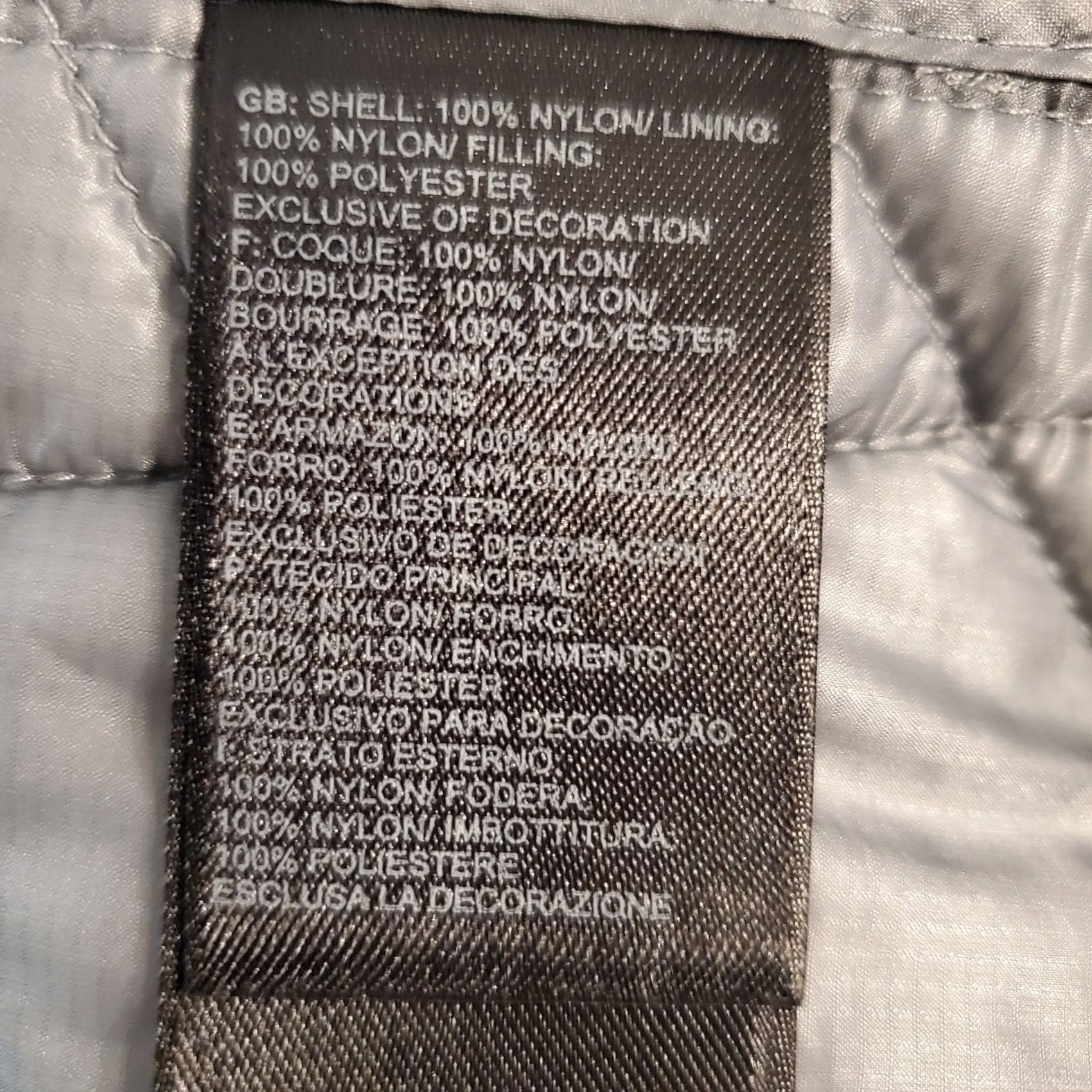 The North Face The North Face Womens Vest Zip Up Puffer Thermoball Eco Gray S SS Quilted Logo Nylon Vel Vel? Size S / US 4 / IT 40 - 7 Thumbnail