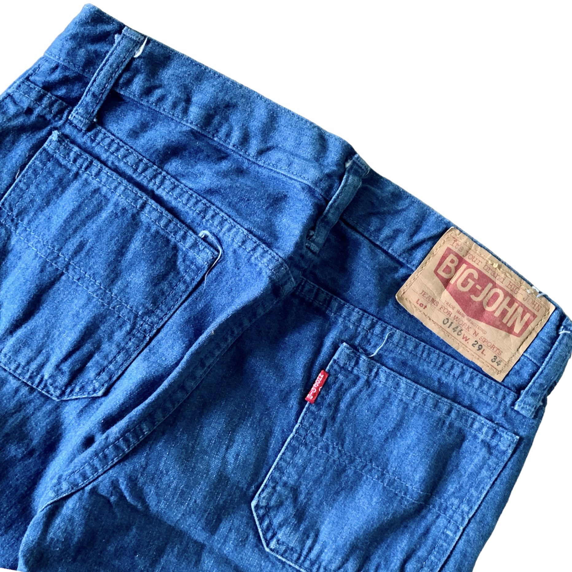 Big John Vintage Big John Denim Super Flared Bell Bottom Size US 29 - 7 Thumbnail