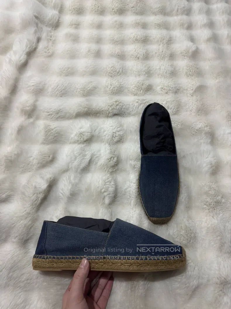 Saint Laurent Paris Saint Laurent Paris Gold Logo Fisherman Shoes Size US 12 / EU 45 - 4 Thumbnail