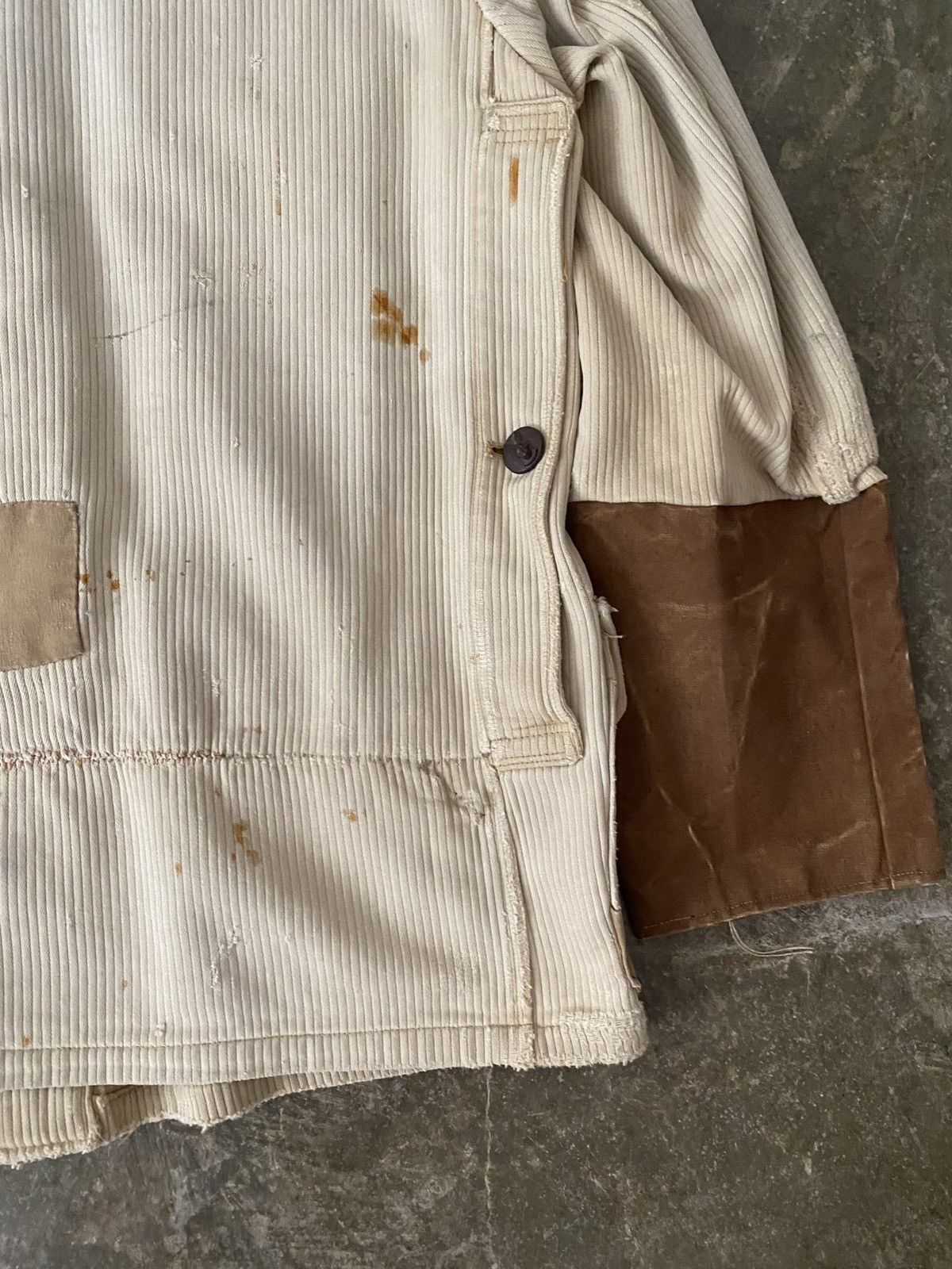 Vintage Vintage 1950s French Hunting Jacket Remake Patchwork Kapital Size US M / EU 48-50 / 2 - 8 Thumbnail