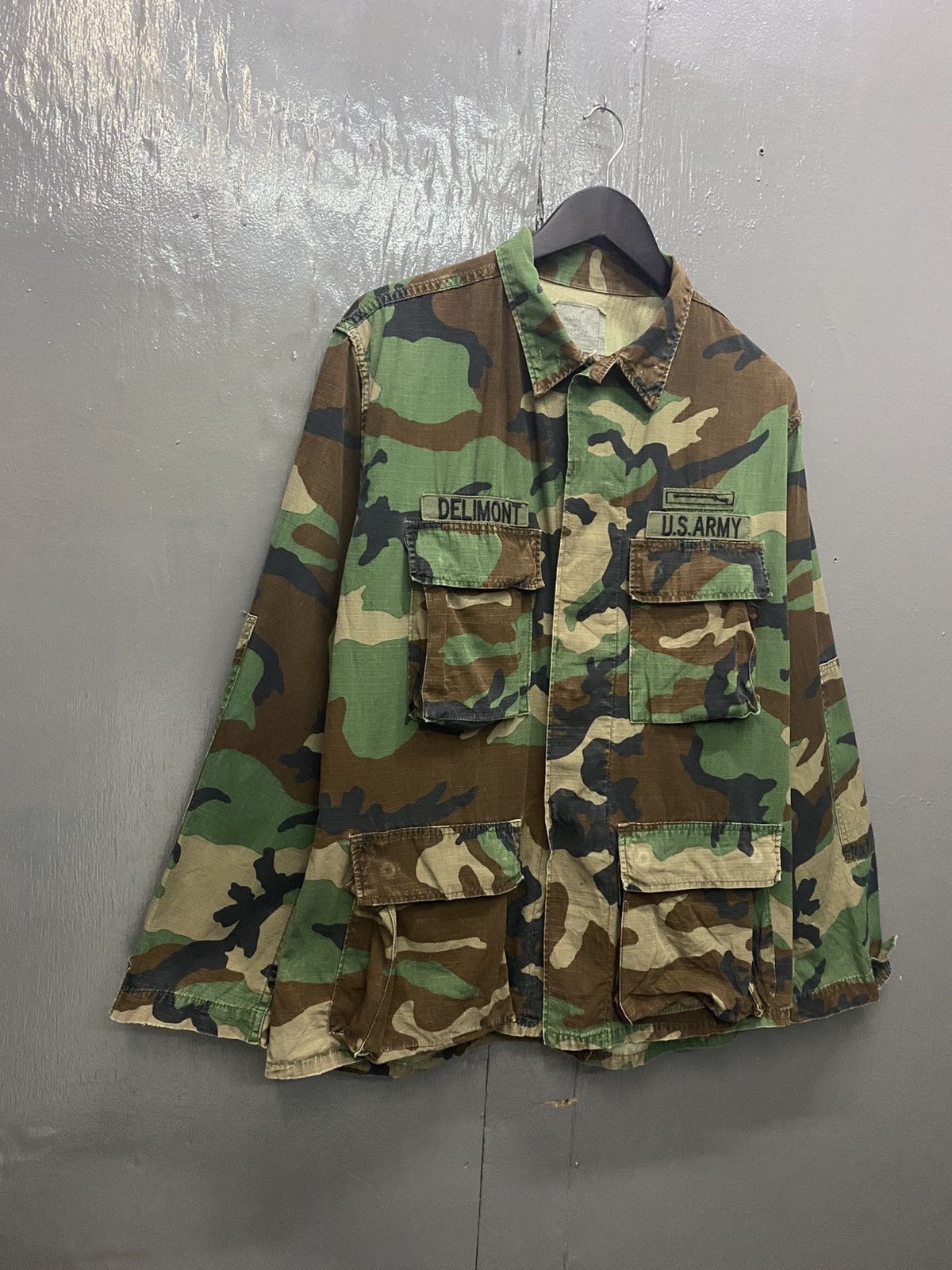 Vintage Vintage USA Army Camo Jacket Size US M / EU 48-50 / 2 - 3 Thumbnail