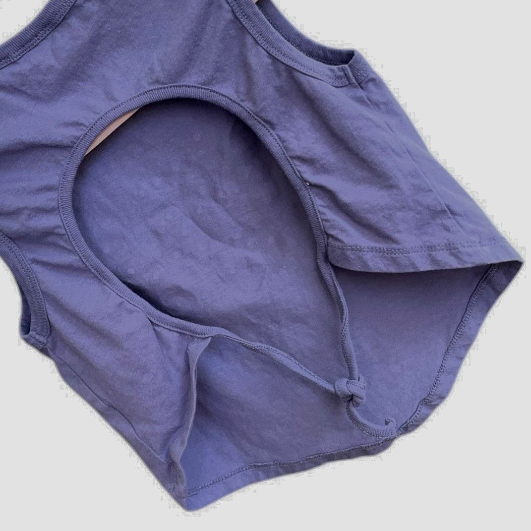 Other Bratz Purple Graphic Sequin Cropped Open Tie Back Tank Top Size S / US 4 / IT 40 - 6 Thumbnail