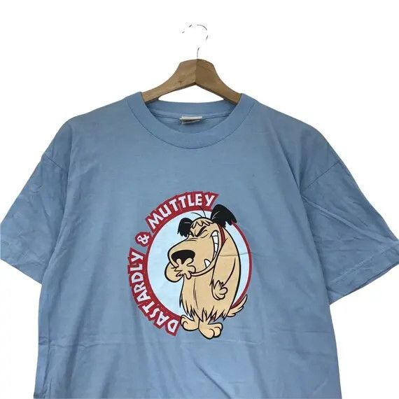 Cartoon Network × Vintage Vtg DASTARDLY MUTTLEY WACKY Races Tee Shirt Hanna Barbera Size US M / EU 48-50 / 2 - 3 Thumbnail