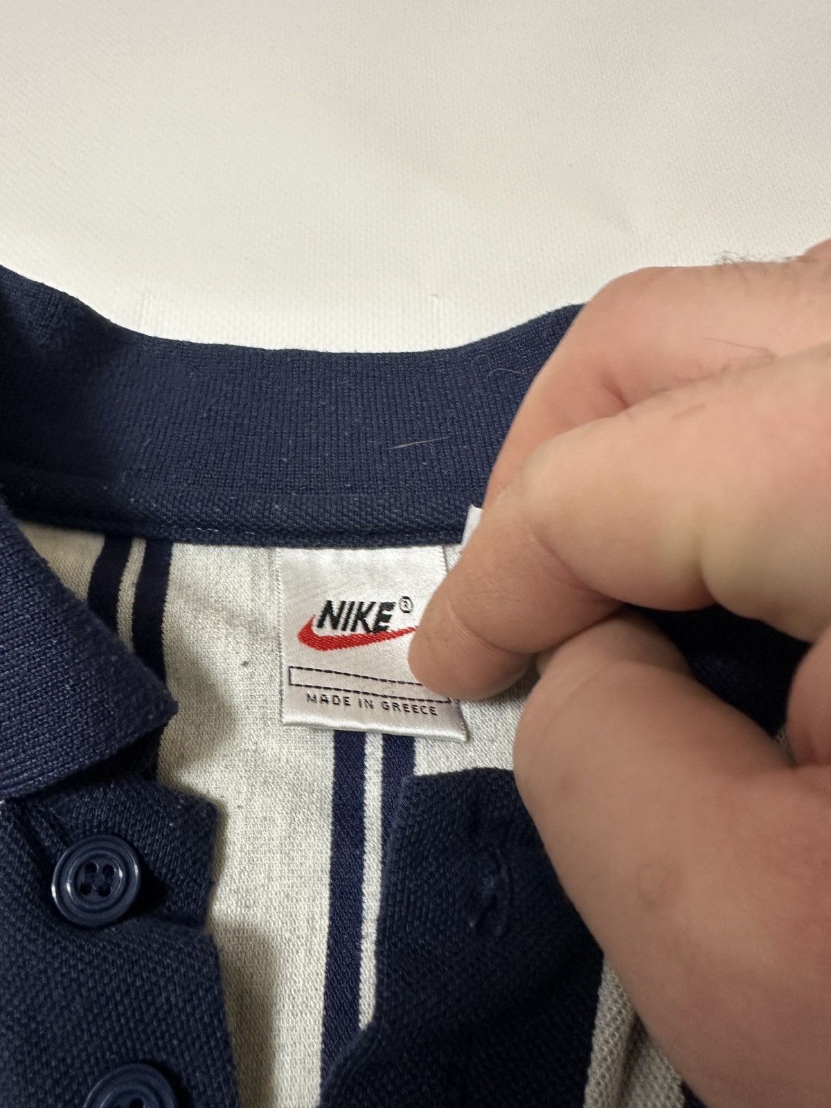 Nike × Vintage Vintage 90s Nike Rugby Polo Longsleeve Striped Y2K ACG Size US XXL / EU 58 / 5 - 6 Thumbnail
