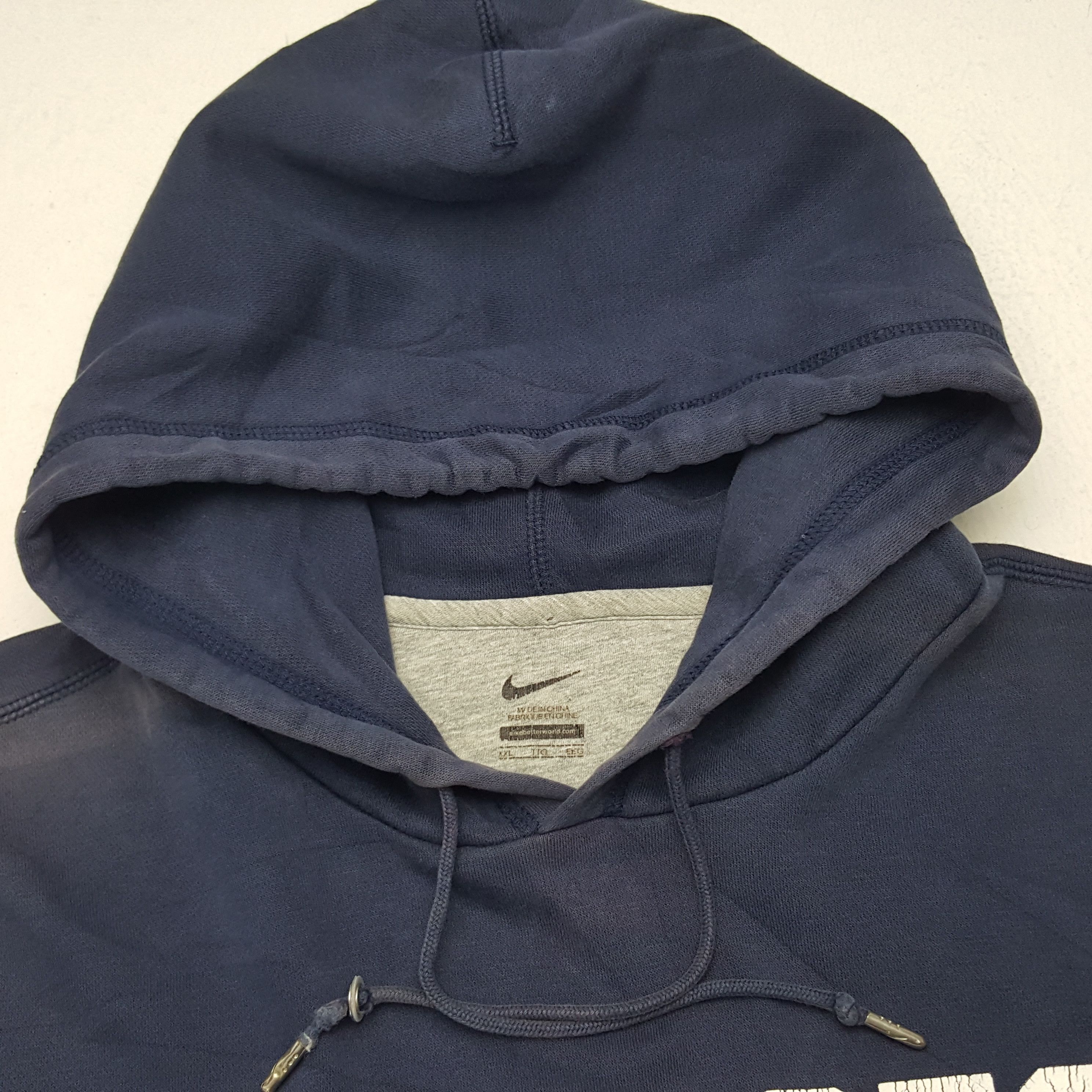 Nike × Vintage Vintage Nike Patriots Sweatshirt Hoodies Size US XXL / EU 58 / 5 - 4 Thumbnail