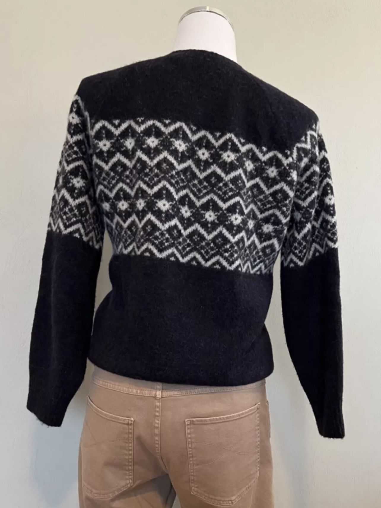 Brunello Cucinelli Brunello Cucinelli Nordic Jacquard Sweater Size US M / EU 48-50 / 2 - 2 Thumbnail