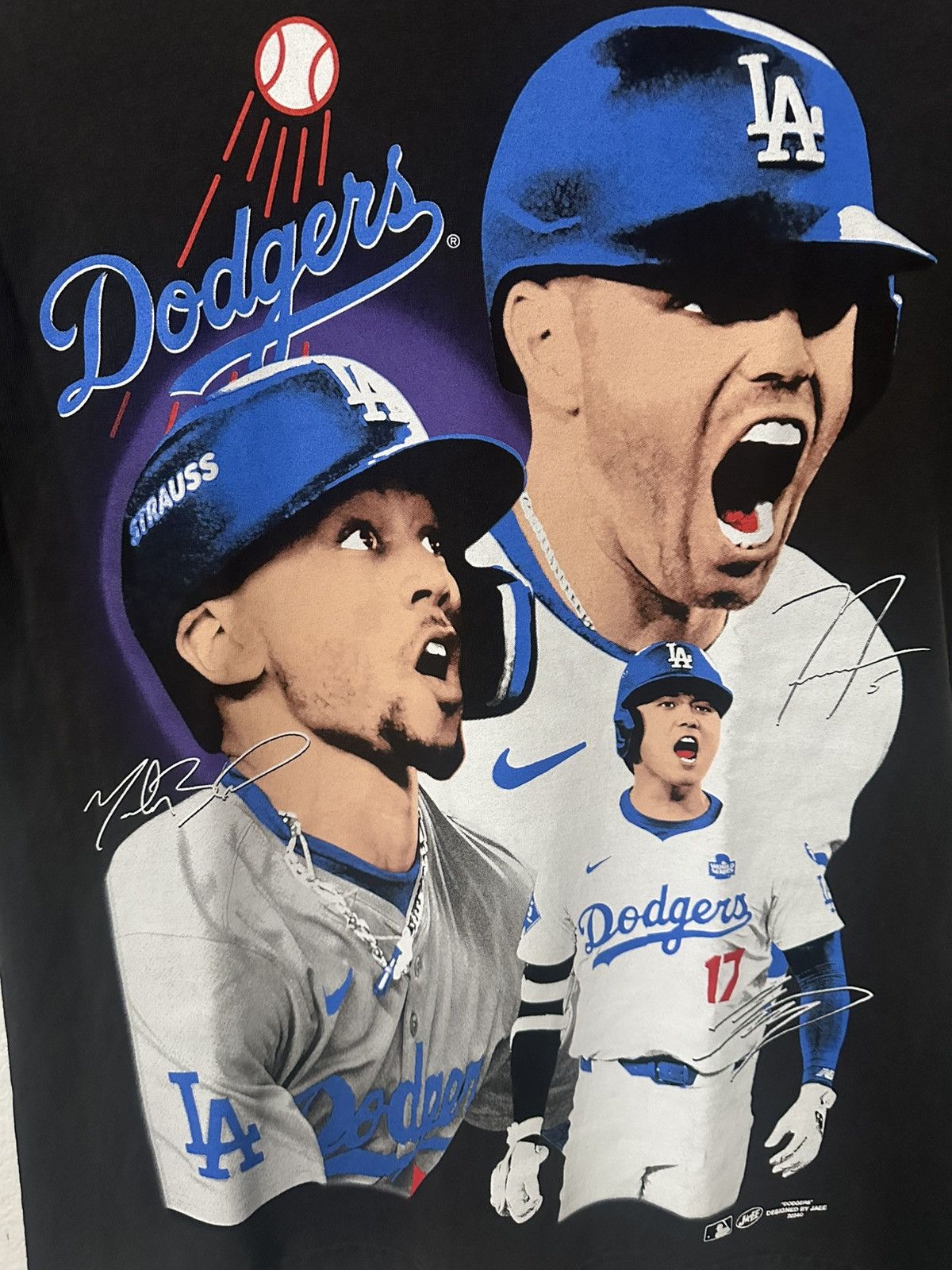 JAEE JAEE Dodgers Graphic T Shirt Size US S / EU 44-46 / 1 - 3 Thumbnail