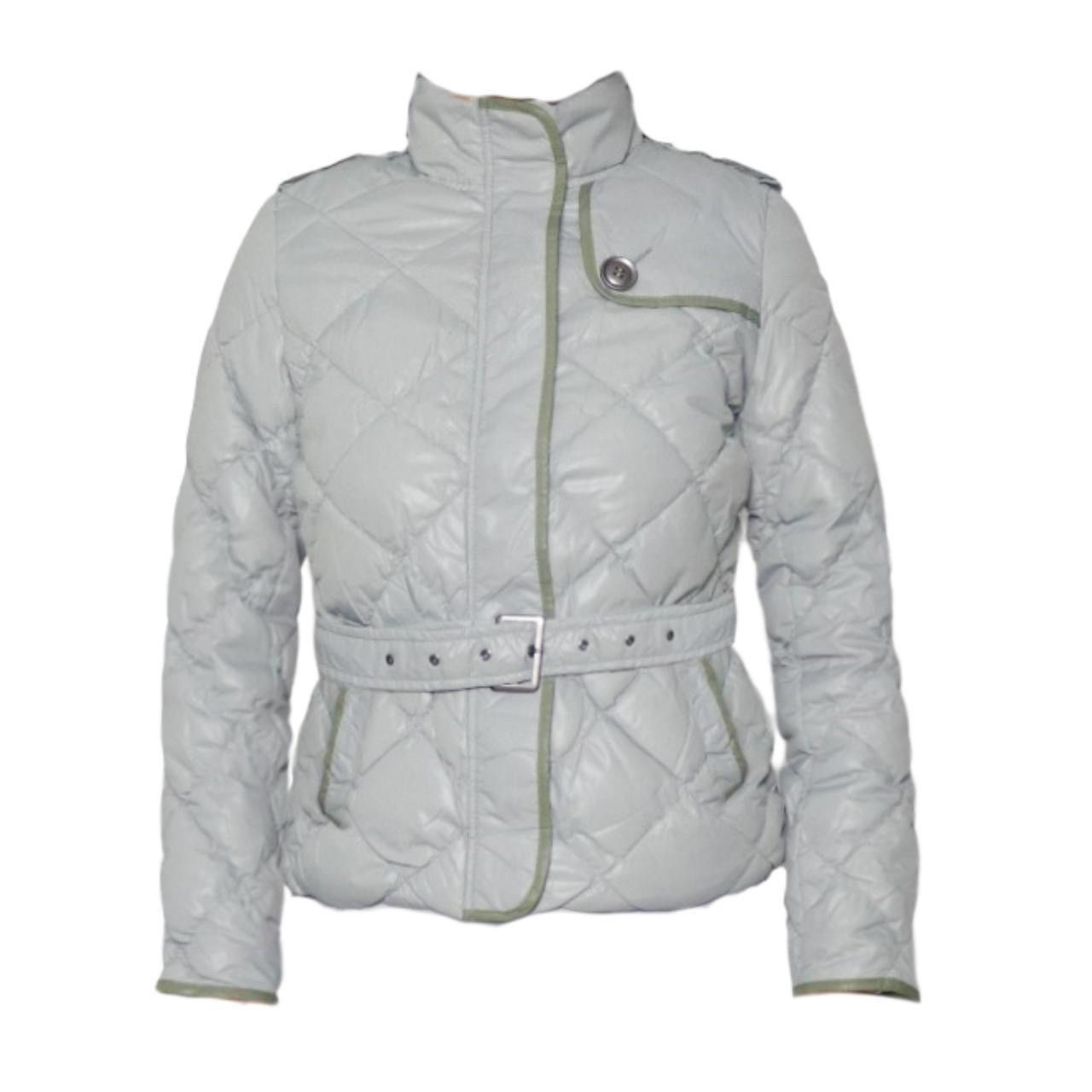 Designer deadstock quilted feather down puffer jacket Size S / US 4 / IT 40 - 2 Thumbnail