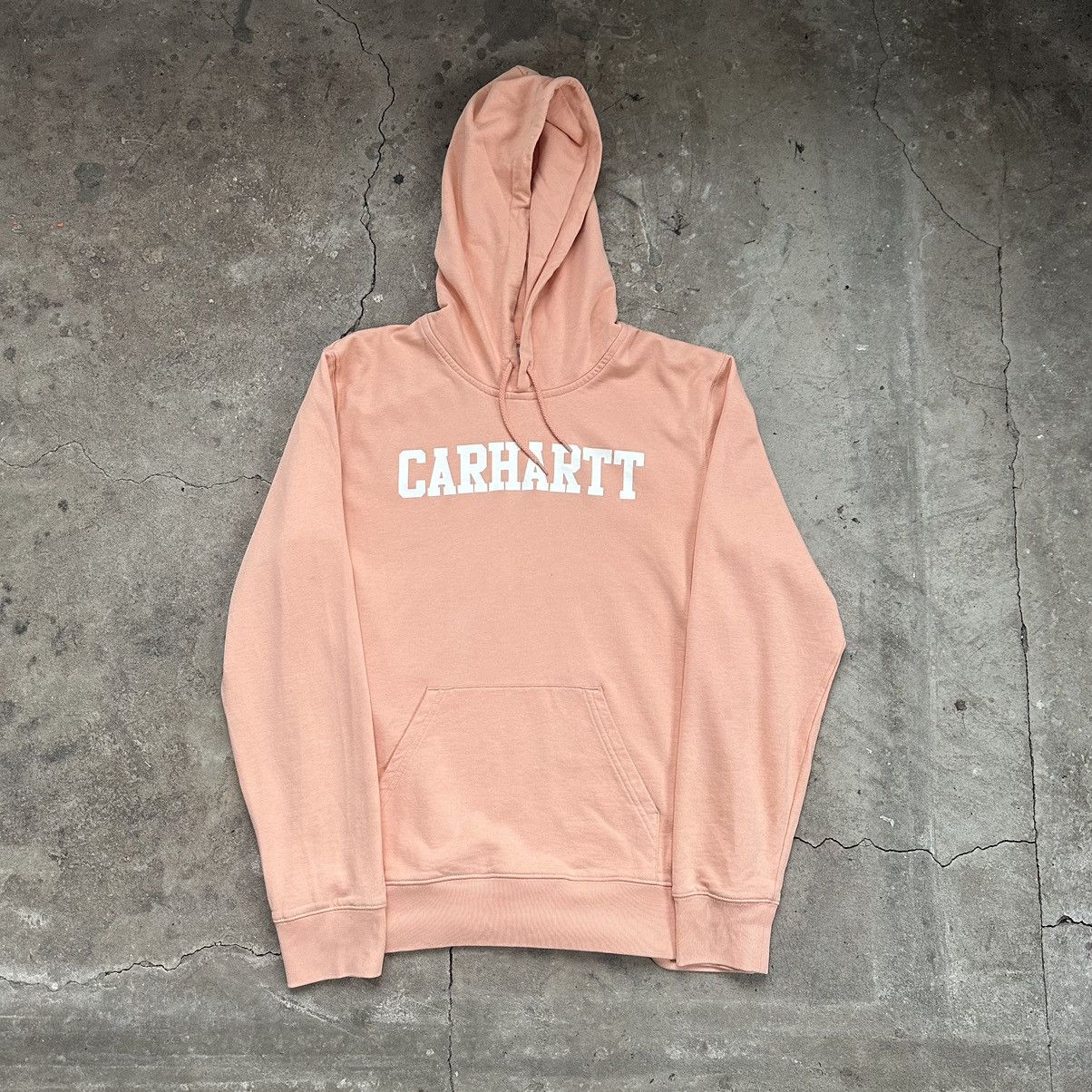 Carhartt CARHARTT BOXY COLLEGE BIG LOGO Y2K VINTAGE HOODIE Size US M / EU 48-50 / 2 - 1 Thumbnail