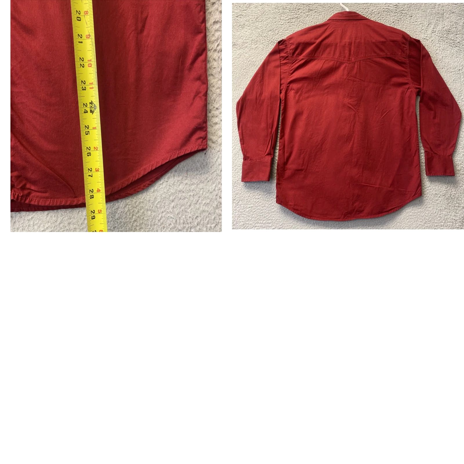 Vintage Resistol Men's Shirt Embroidered Rodeo Gear Red Long Sleeve M Western /103-39 Size US M / EU 48-50 / 2 - 8 Thumbnail