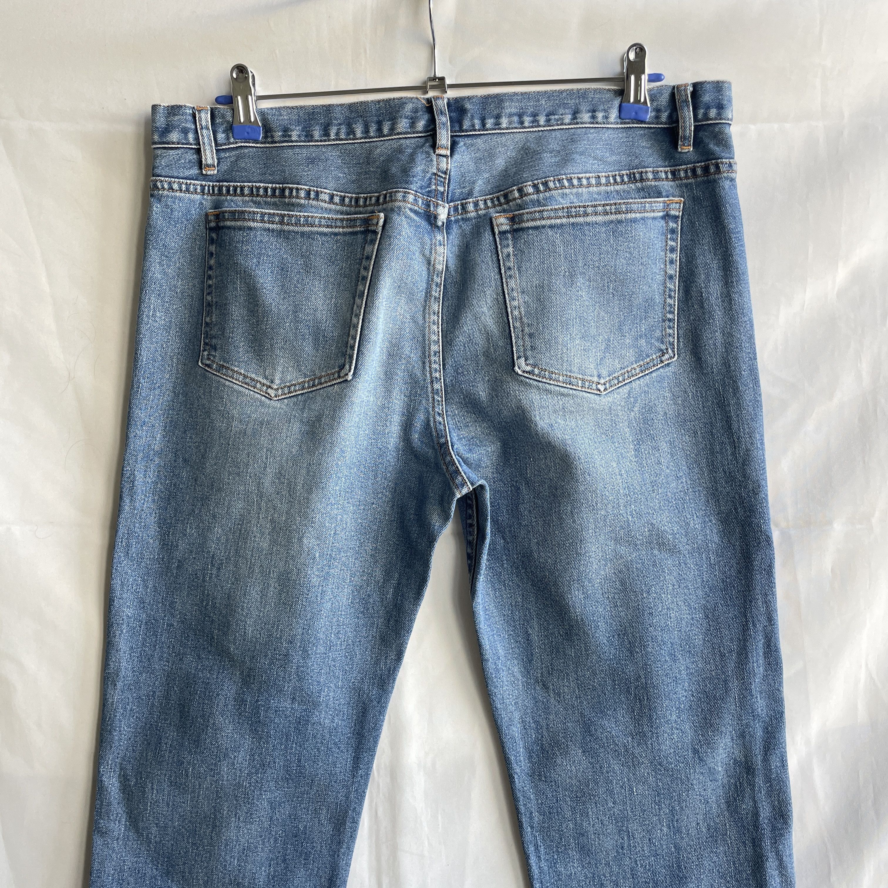 A.P.C. A.P.C. Petite New Standart Womens Cropped Denim Size 34 Size 34" / US 12 / IT 48 - 4 Thumbnail