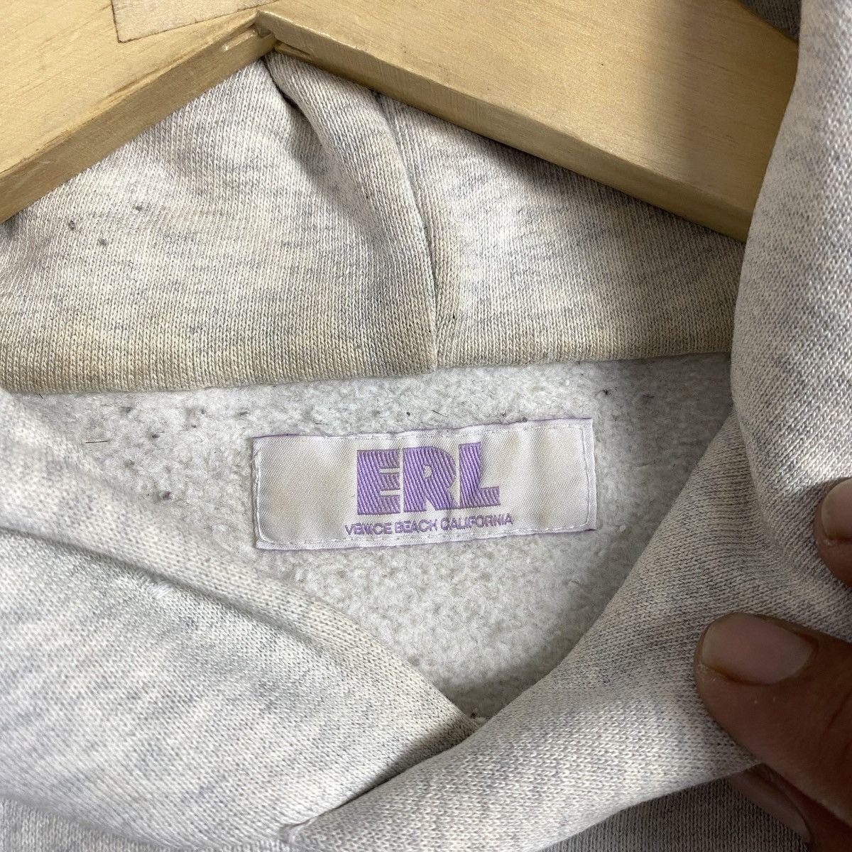 ERL ERL Grey Swirl Hoodie Size US L / EU 52-54 / 3 - 7 Thumbnail