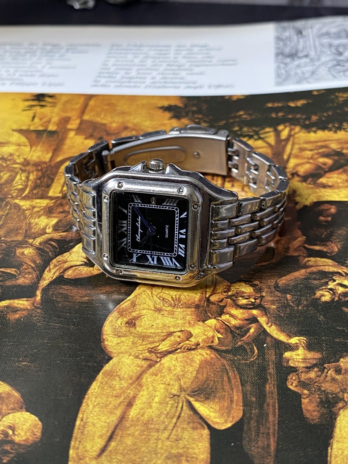 Jewelry Tank Watch Square Dial Classic Style Size ONE SIZE - 1 Thumbnail