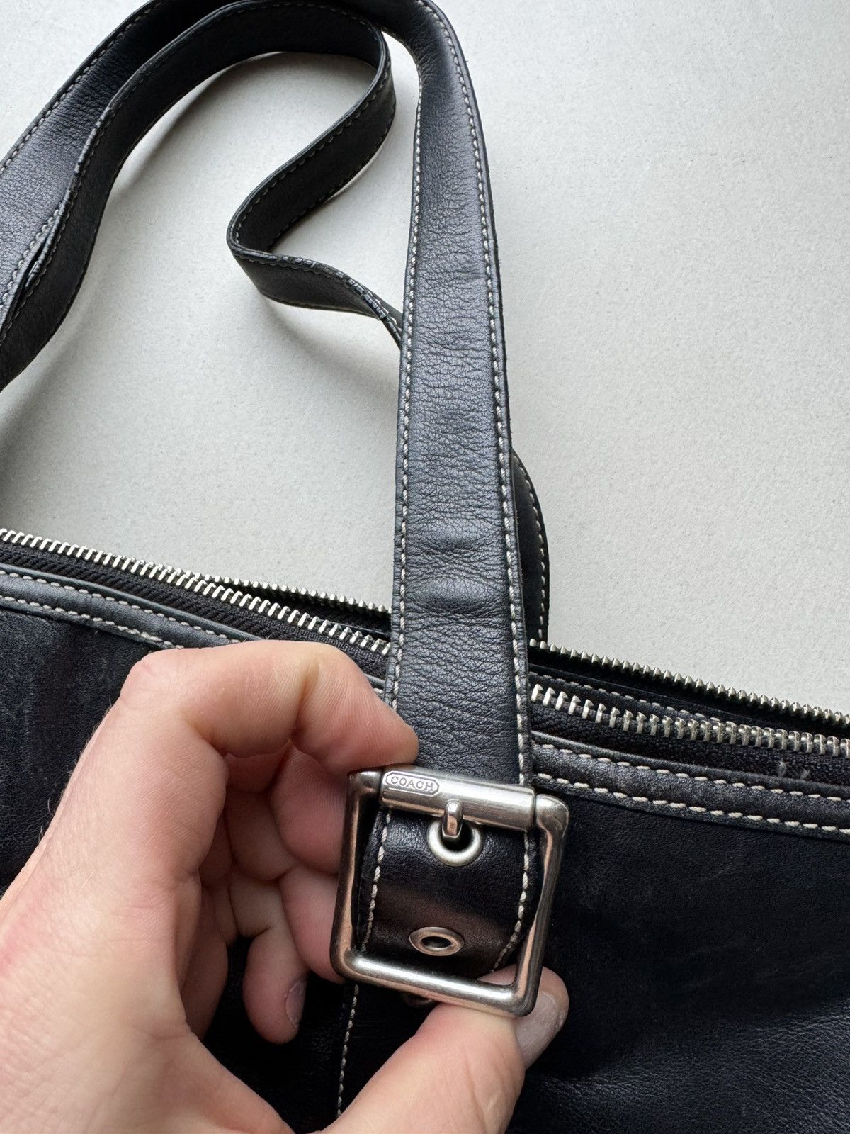 Coach Black Leather Bag Archive