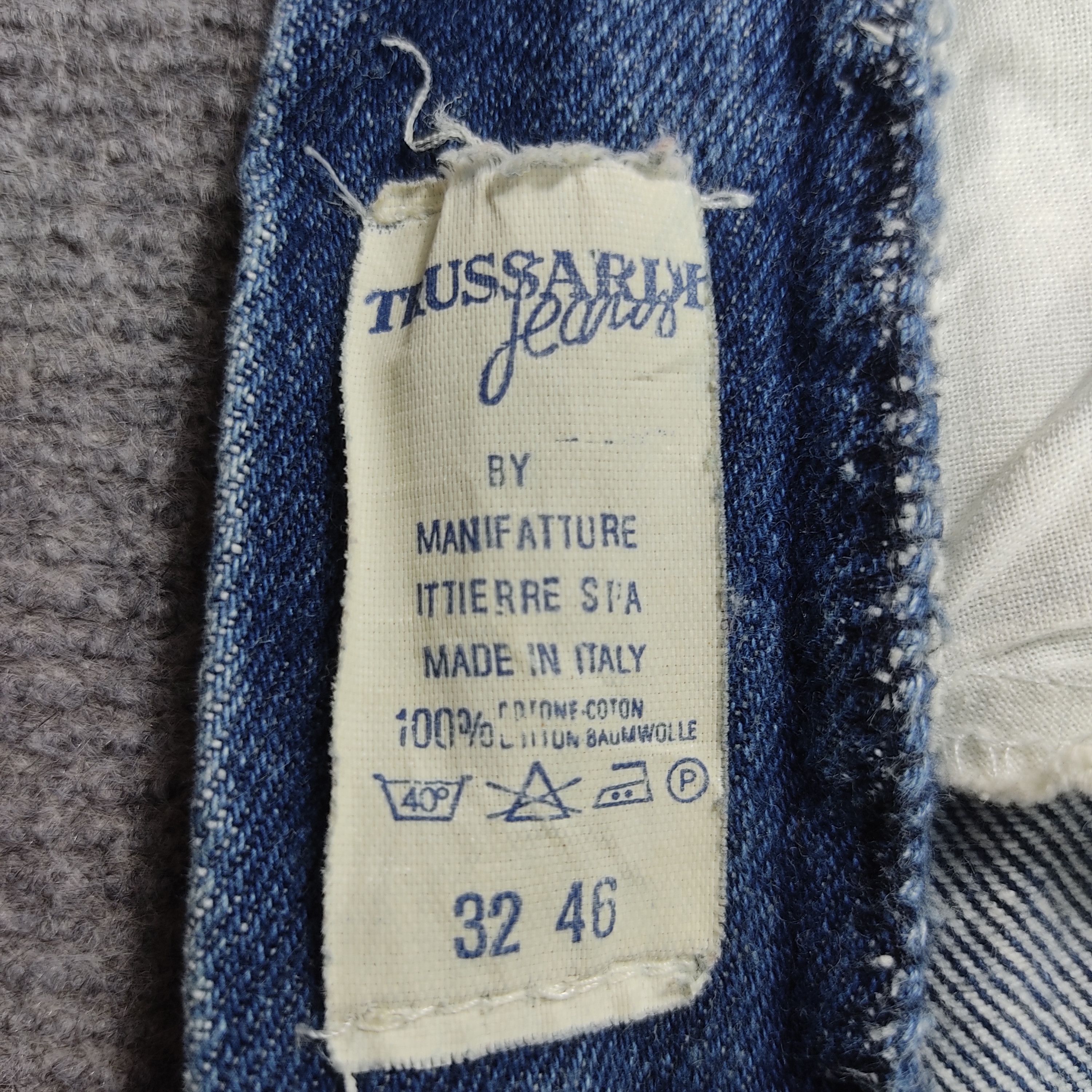 Trussardi × Vintage Vintage Trussardi Jeans Blue Wash L637 Size US 29 - 14 Thumbnail