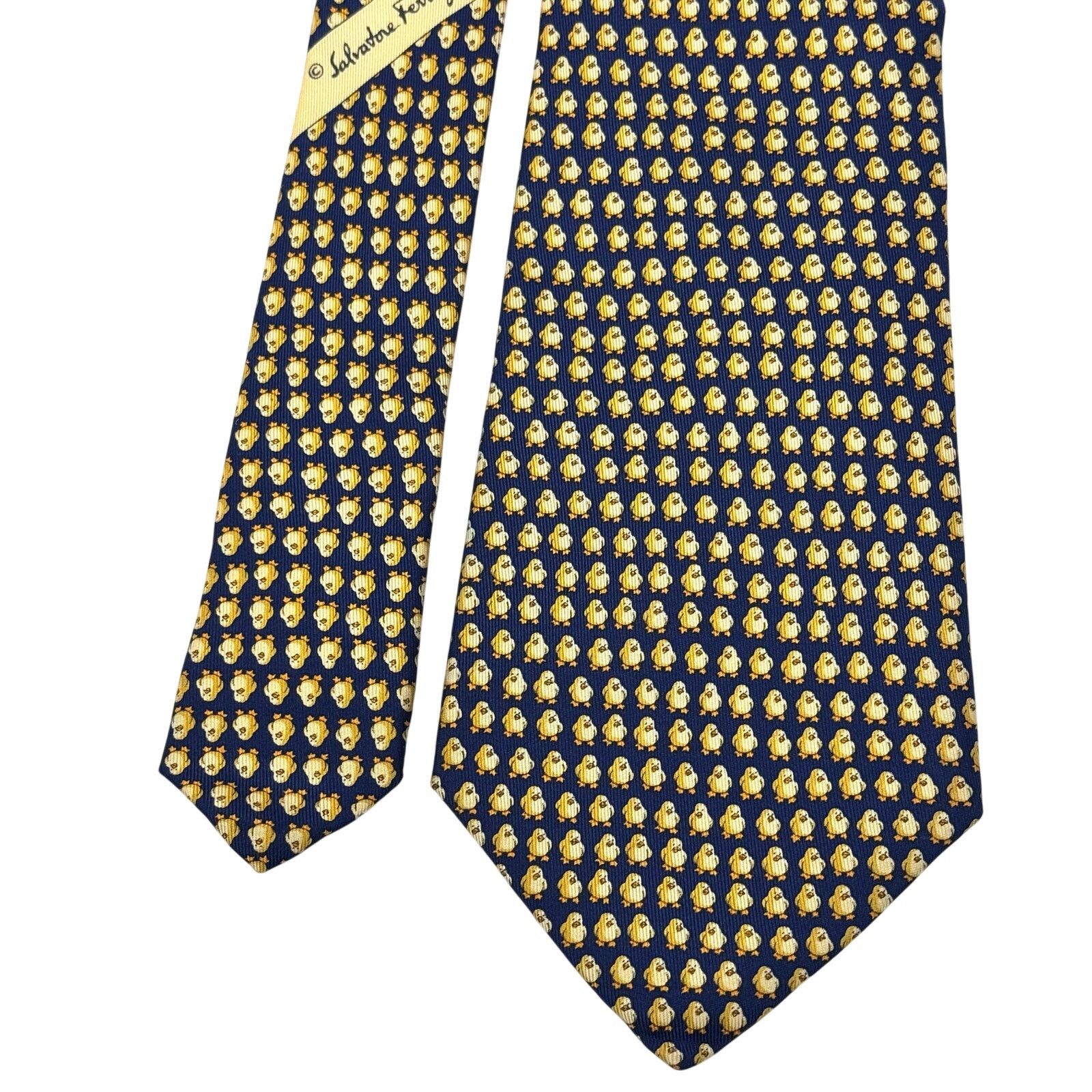 Salvatore Ferragamo Salvatore Ferragamo ‘Chick’ Tie Size ONE SIZE - 4 Thumbnail