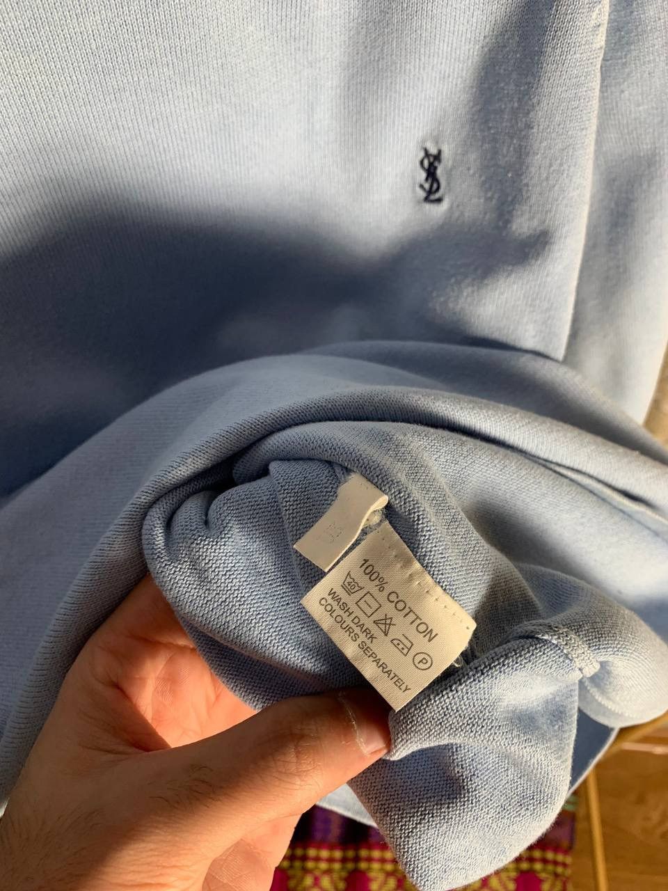 Vintage × Yves Saint Laurent VERY RARE YVES SAINT LAURENT POUR HOMME SWEATSHIRT 90s Y2K Size US XL / EU 56 / 4 - 5 Thumbnail