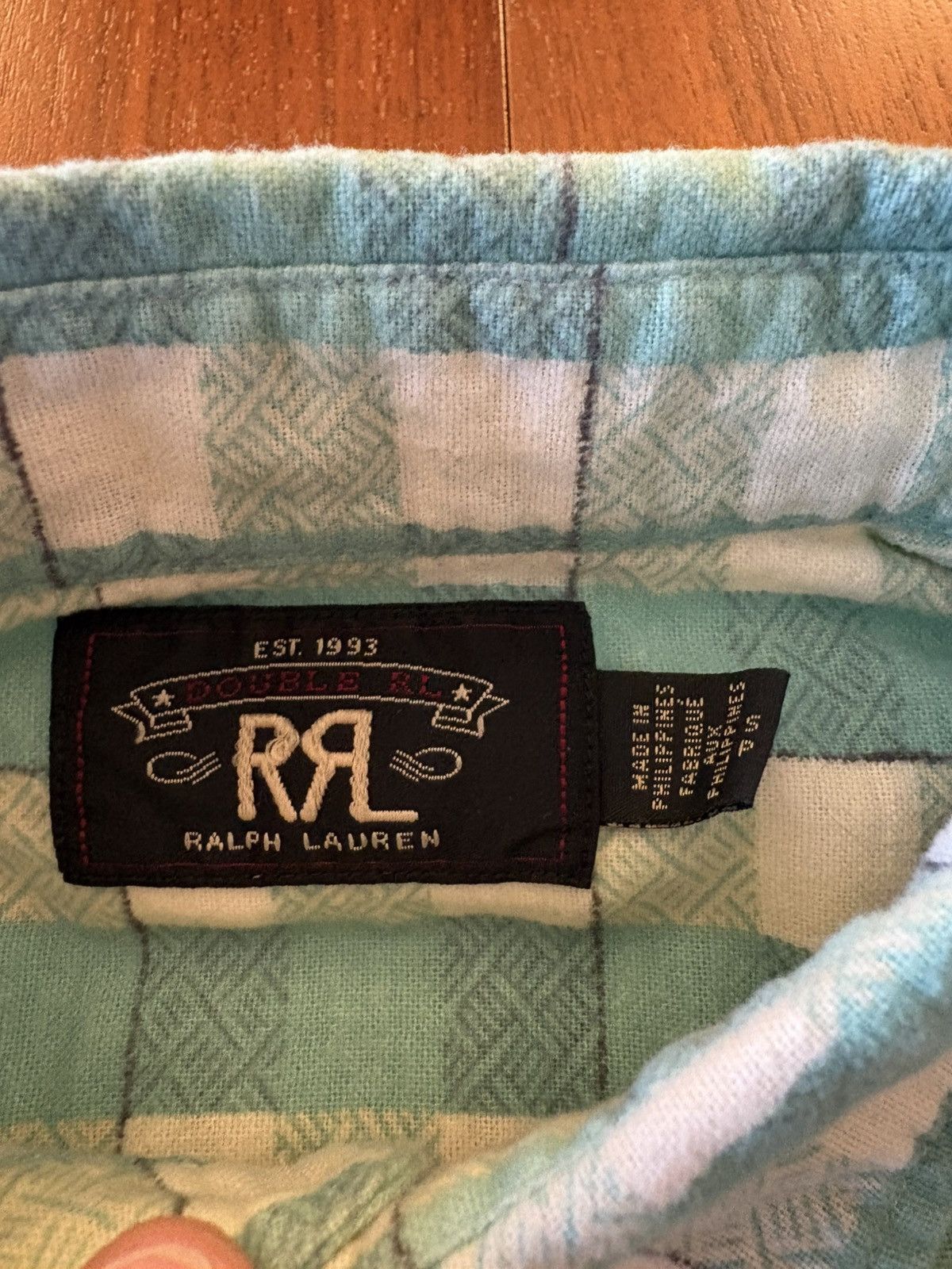 RRL Ralph Lauren RRL DOUBLE RL RALPH LAUREN SHIRT SMALL Size US S / EU 44-46 / 1 - 4 Thumbnail