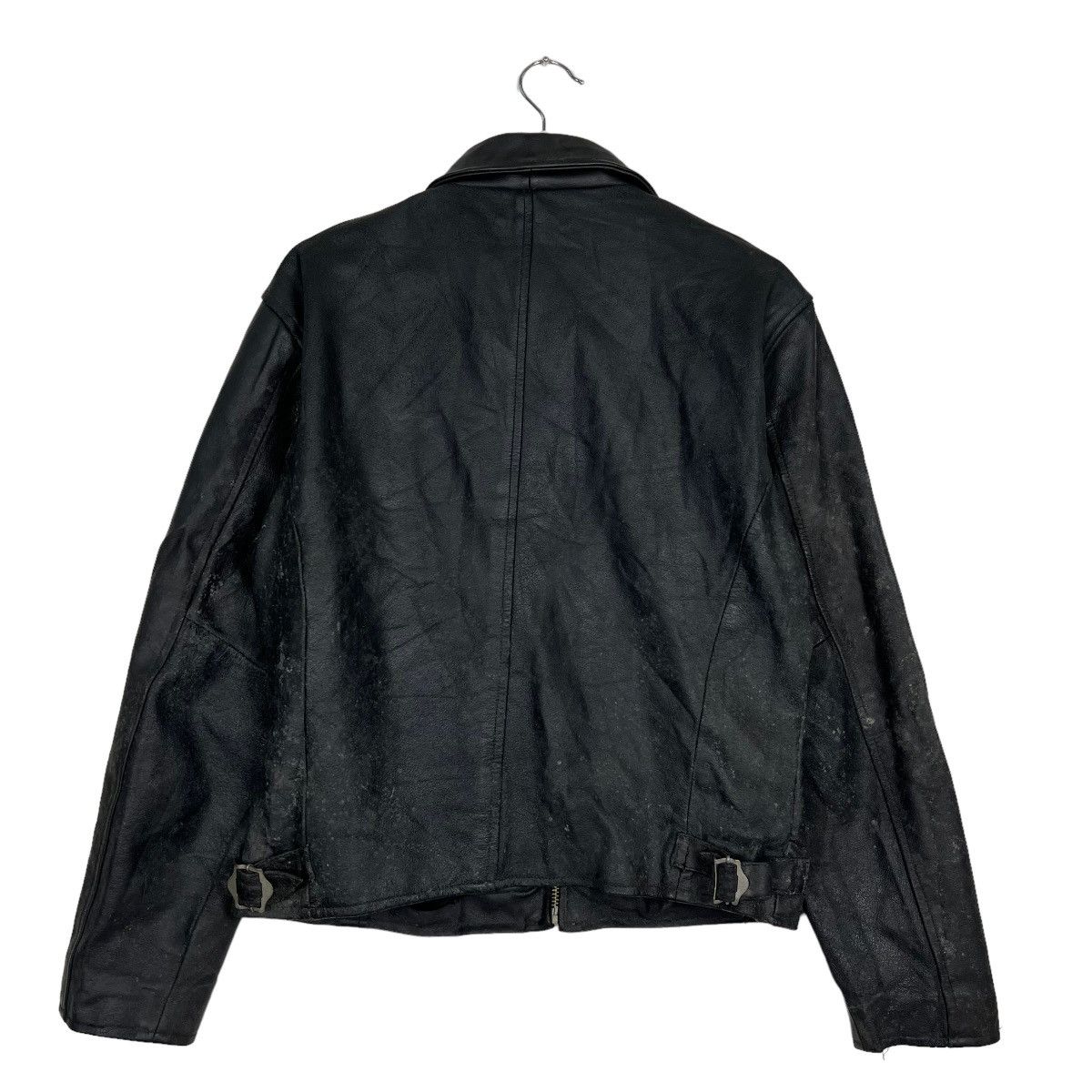 Japanese Brand 🔥 UB FEDI LEATHER BIKERS MOTO JACKET Size US M / EU 48-50 / 2 - 8 Thumbnail