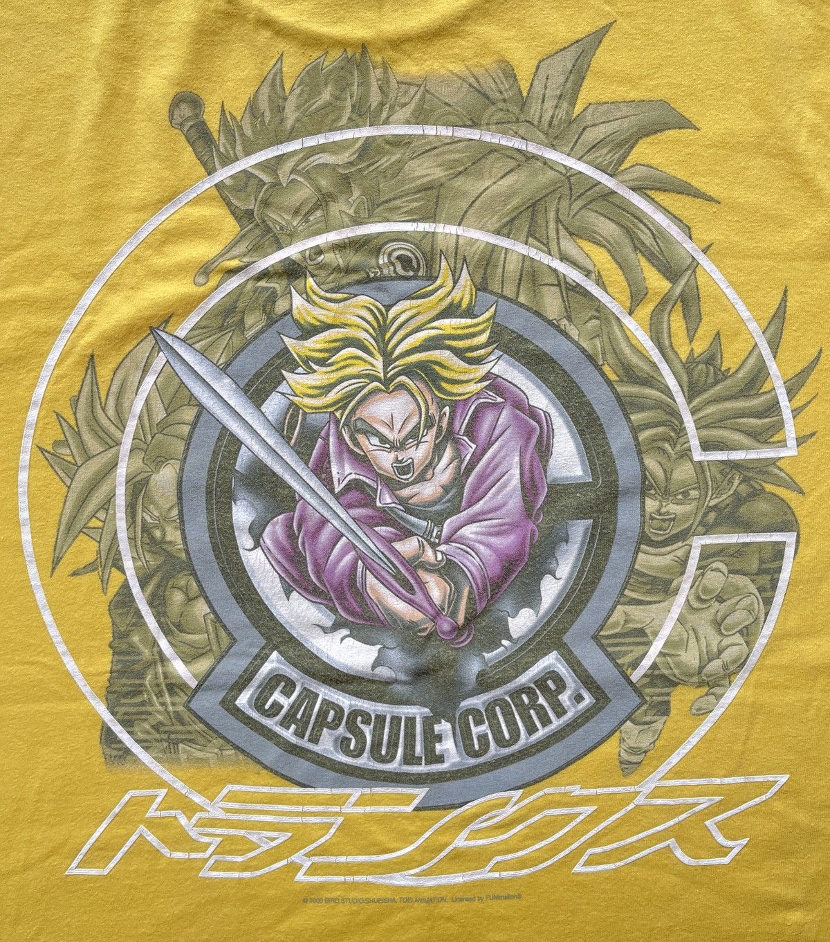 Japanese Brand × Vintage 2000 Vintage Dragon Ball Z Trunks Super Saiyan Size US L / EU 52-54 / 3 - 4 Thumbnail