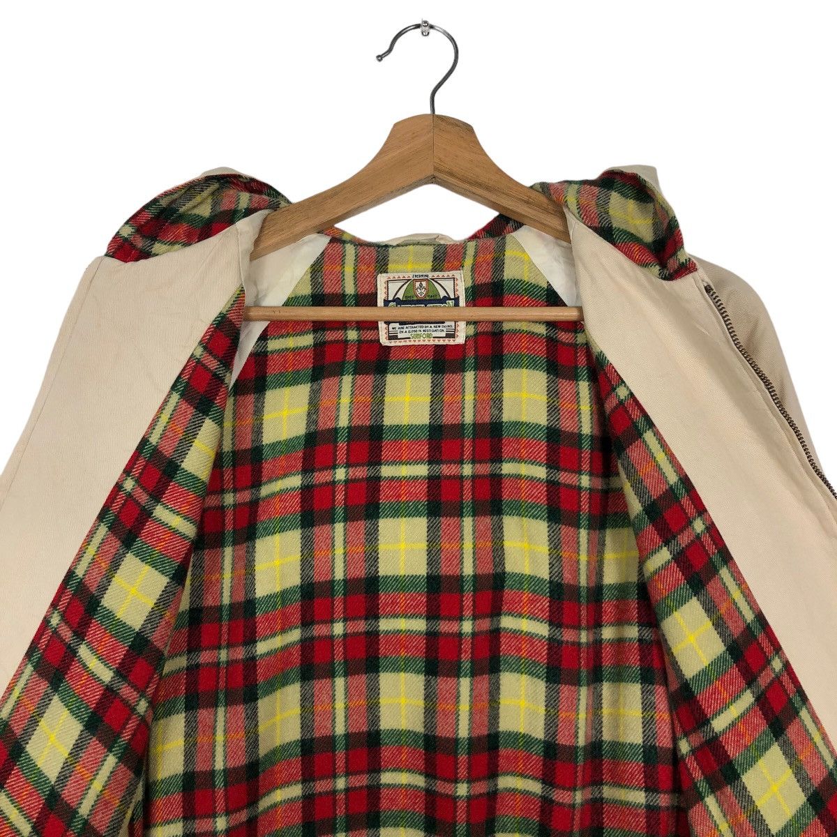 Hysteric Glamour 🔥Long Jacket Blanket Lining Tartan Design Sunford Japan Size US M / EU 48-50 / 2 - 12 Thumbnail