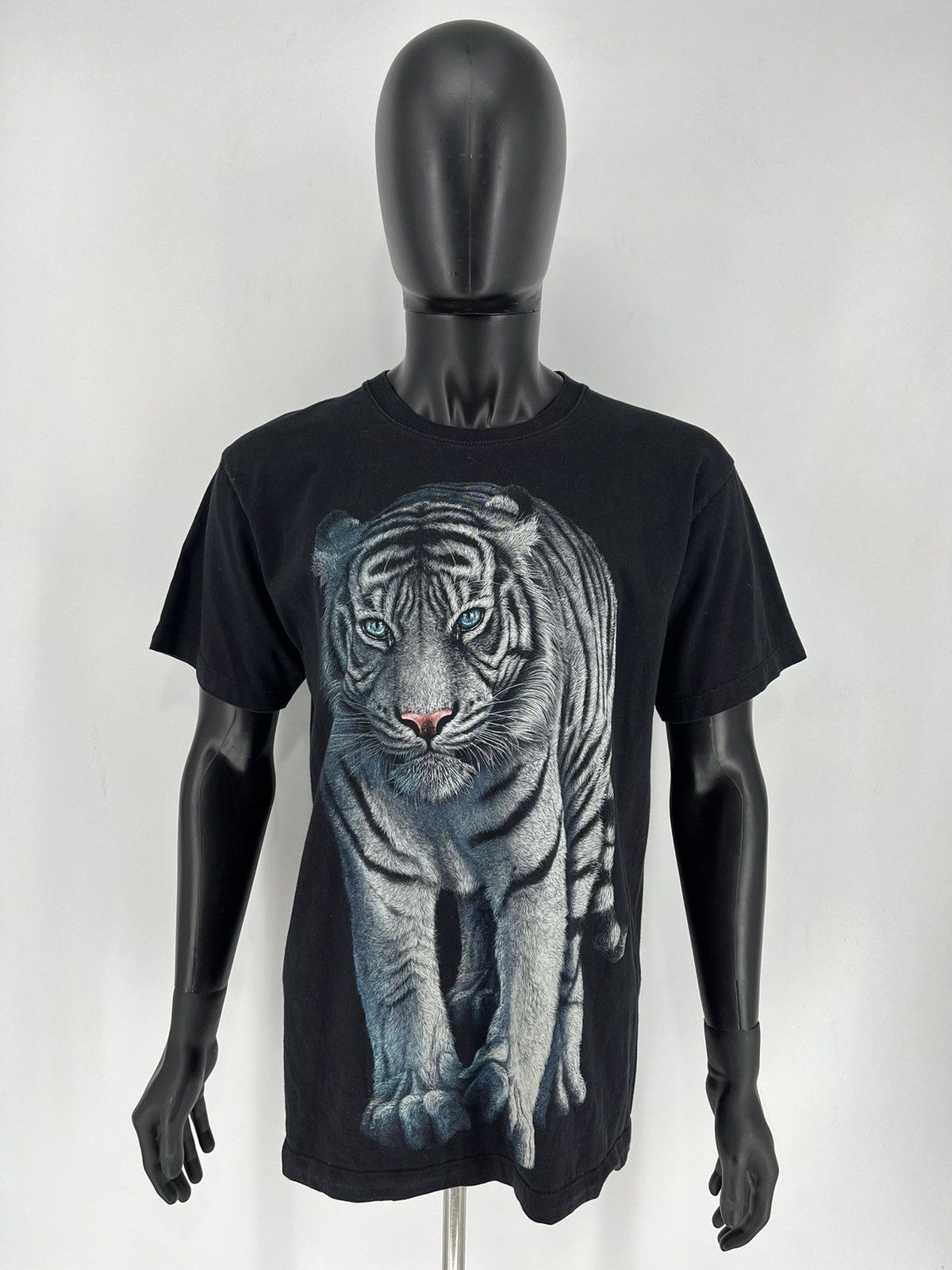 Other Vintage Y2K 90s Northern TigerFace Boxy Graphic Tee Size US L / EU 52-54 / 3 - 3 Thumbnail
