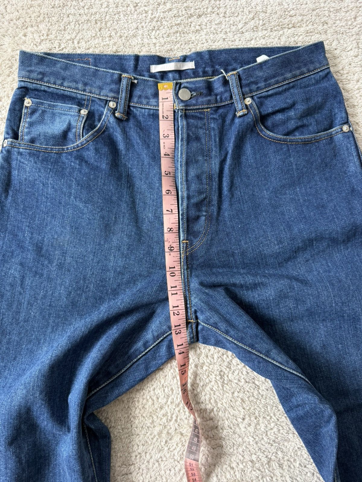 HATSKI HATSKI Wide Tapered Denim (HTK-22003) Used Wash Size 1 Size US 30 / EU 46 - 13 Thumbnail