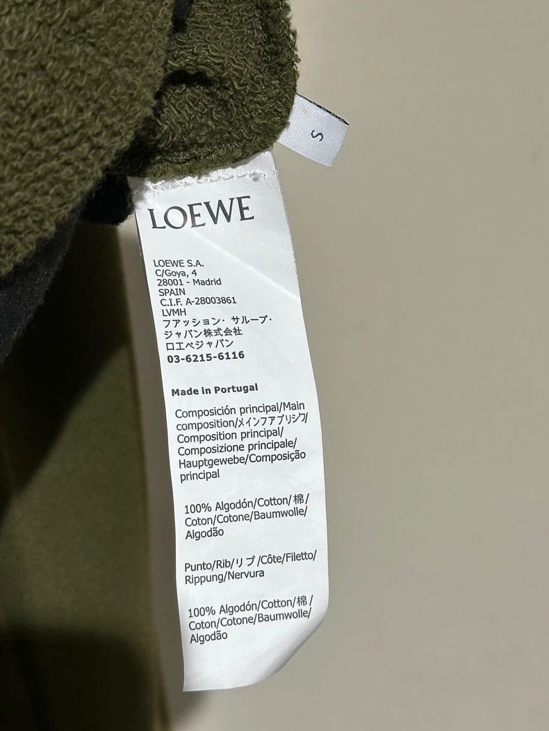 Loewe LOEWE Green hoodie Size S / US 4 / IT 40 - 6 Thumbnail