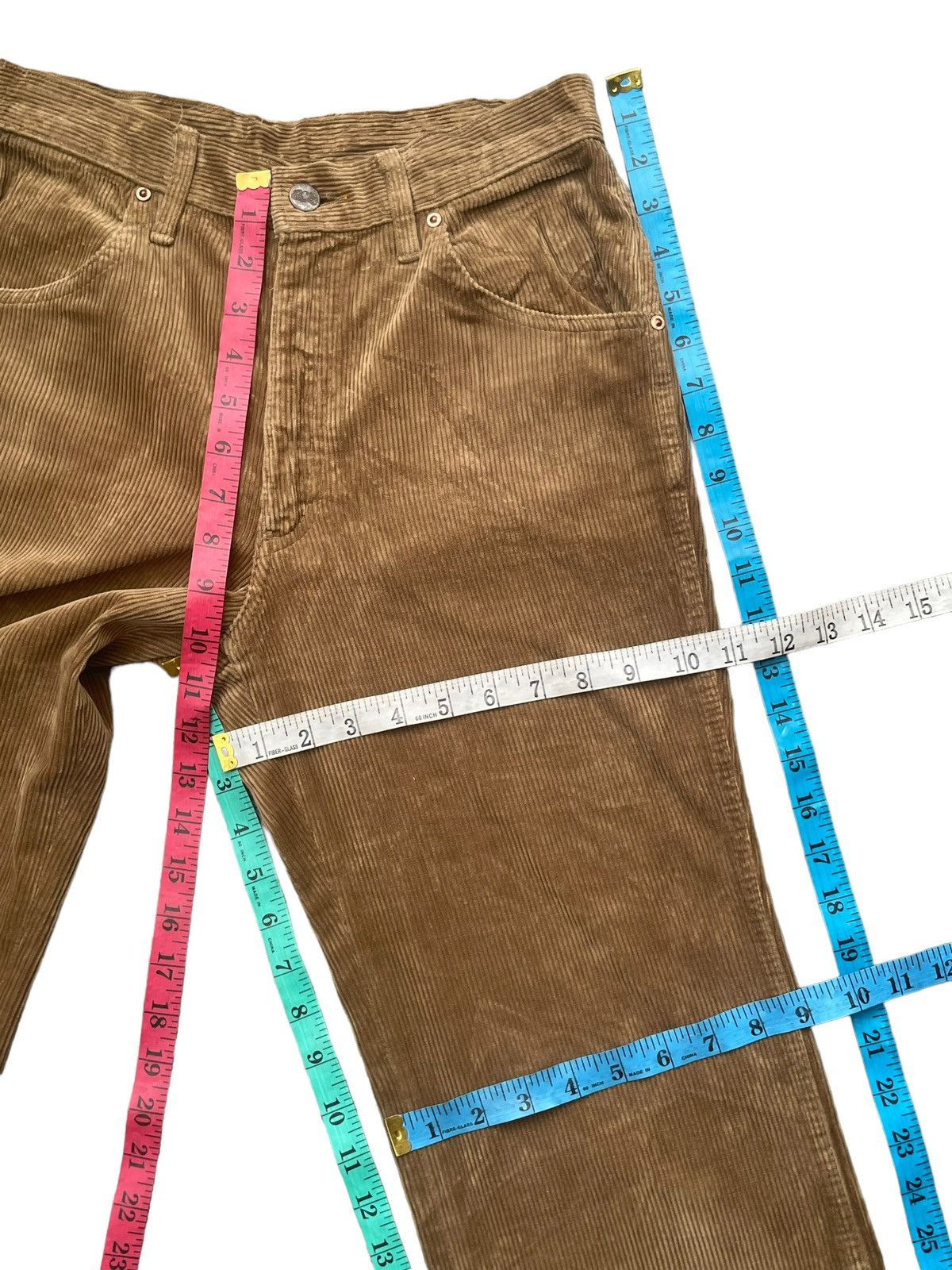 Edwin × Fruit Of The Loom × Vintage Vintage Fruit Of The Loom x Edwin Coduroy Size US 28 / EU 44 - 17 Thumbnail