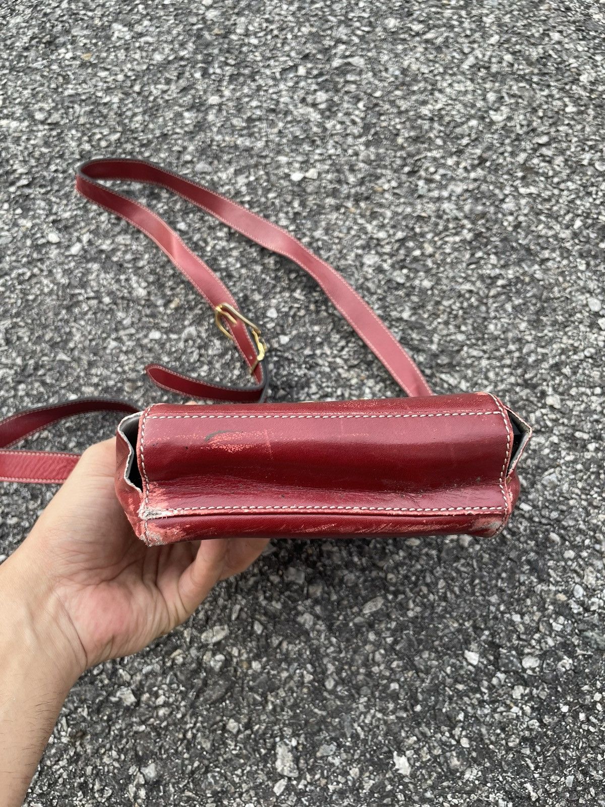Dior Vintage Christian Dior Sling Bag Leather Size ONE SIZE - 5 Thumbnail