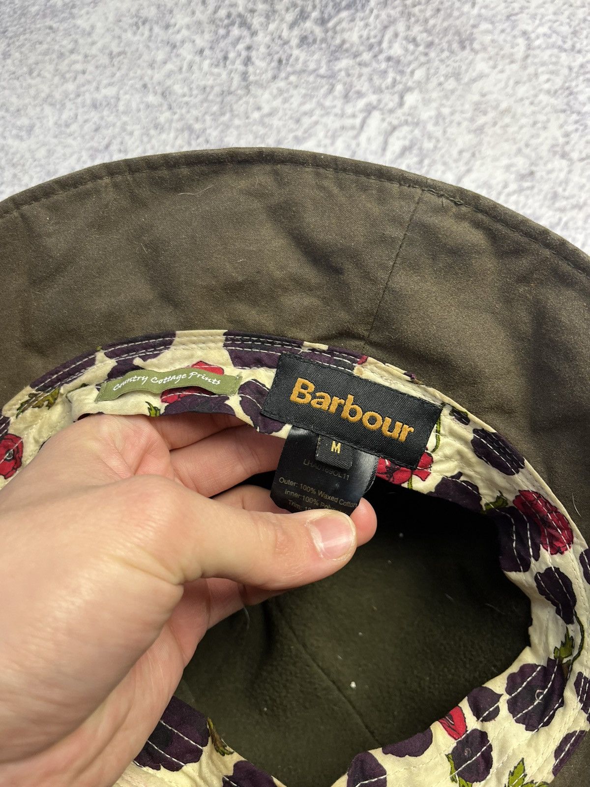 Barbour Vintage Barbour Panama Hat Wax Size ONE SIZE - 10 Thumbnail