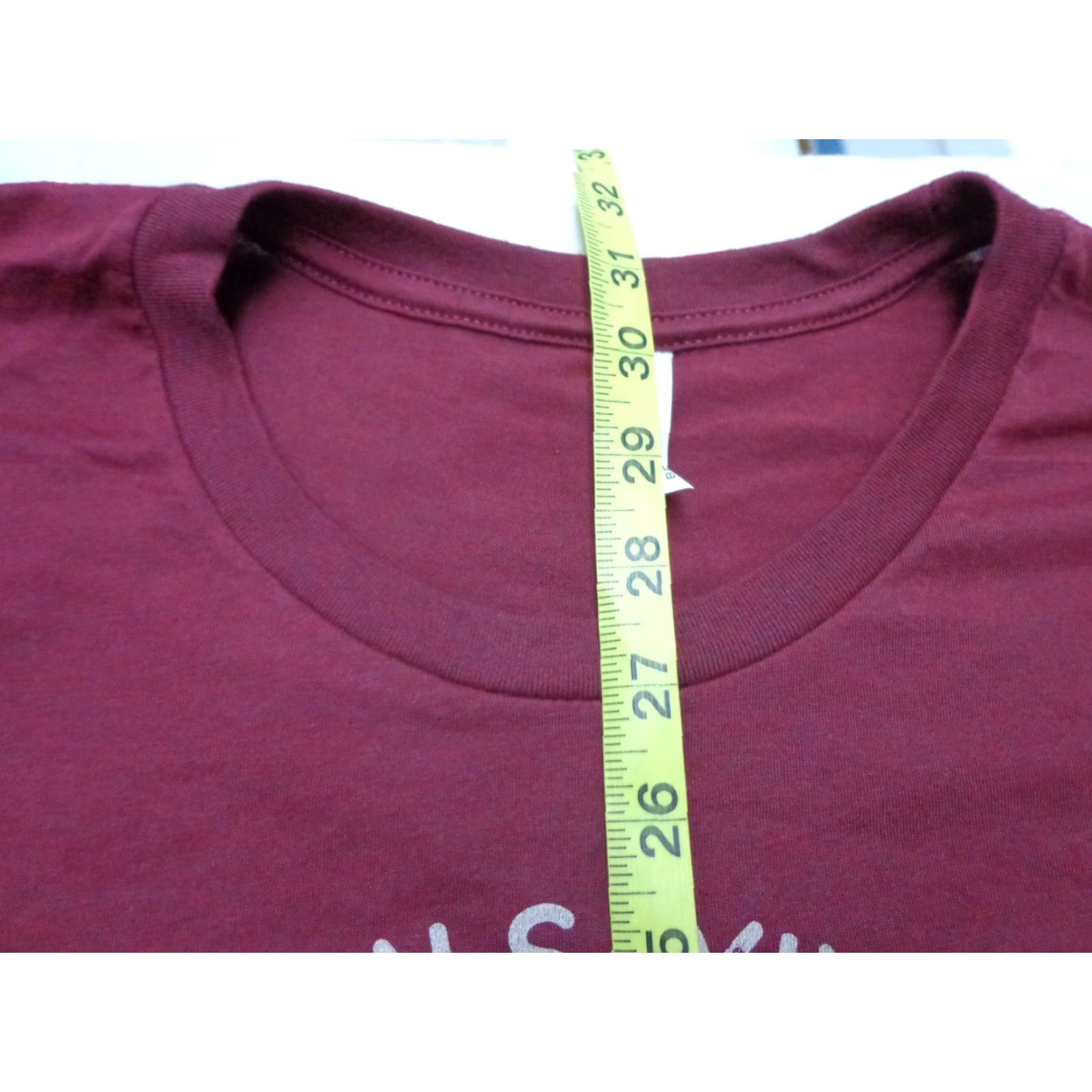 Vintage Mercy Me T Shirt Burgundy Red 3XL Bella + Canvas Short Sleeve Crew Neck Cotton Blend Graphic Print Unisex Adults Music Christian Size US XXL / EU 58 / 5 - 6 Thumbnail