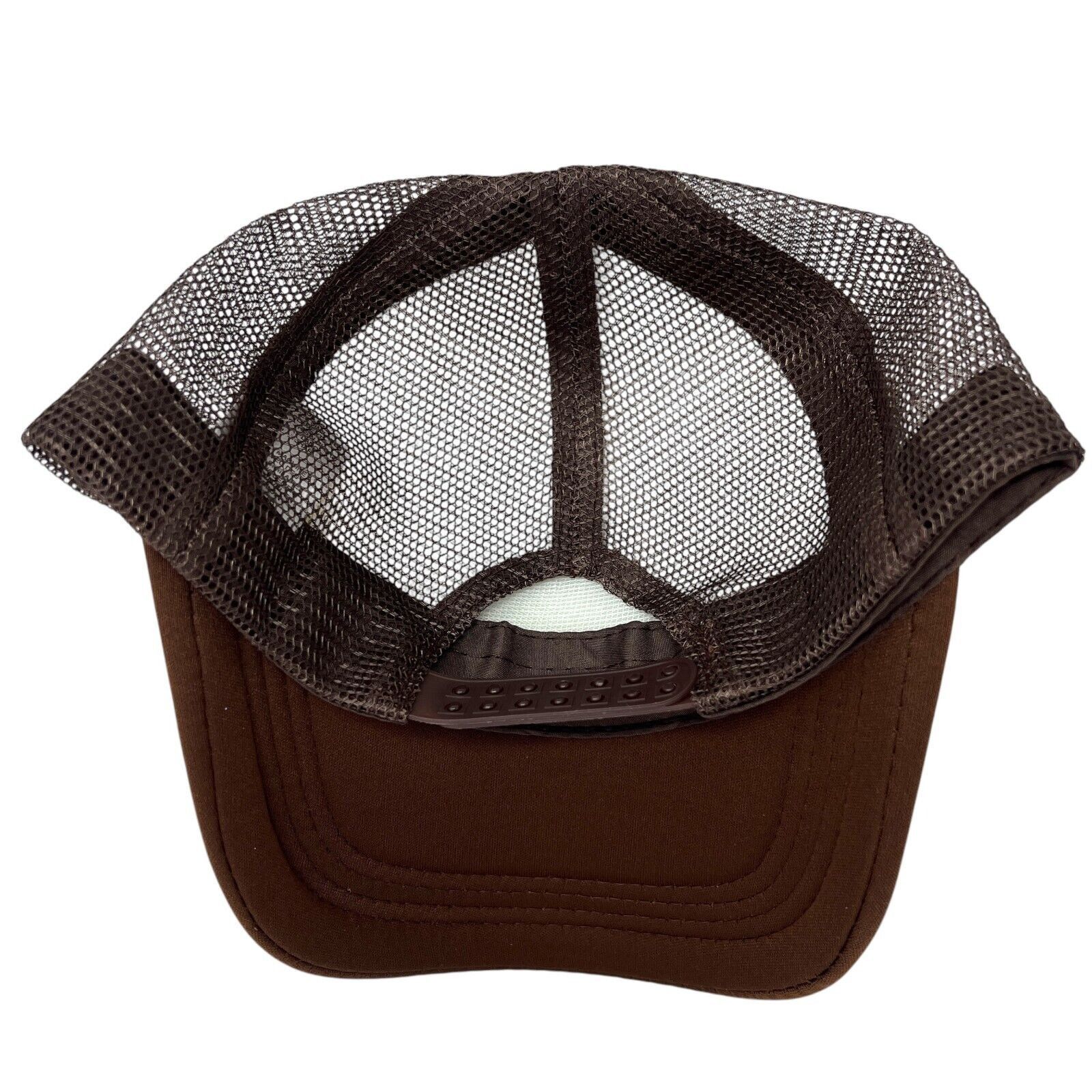 Reason Dodge Challenger Mesh Snapback Trucker Hat Cap Brown Size ONE SIZE - 7 Thumbnail