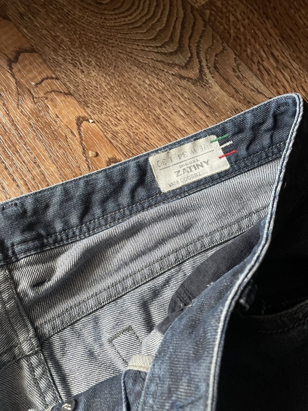 Diesel Diesel Industry Zatiny Regular Bootcut Jeans 34x30 Size US 34 / EU 50 - 4 Thumbnail