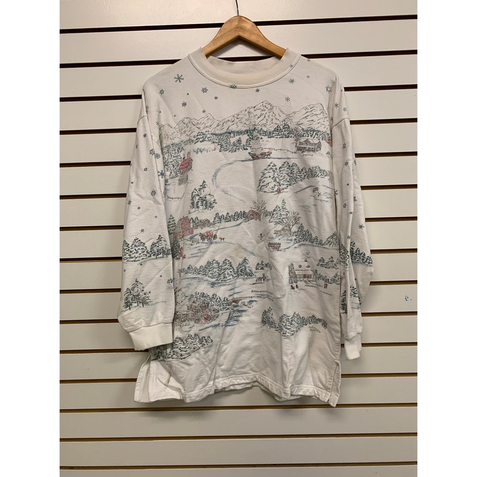Northern Reflections Vintage Snow outdoors winter women’s Sweatshirt size Small Size US S / EU 44-46 / 1 - 1 Thumbnail