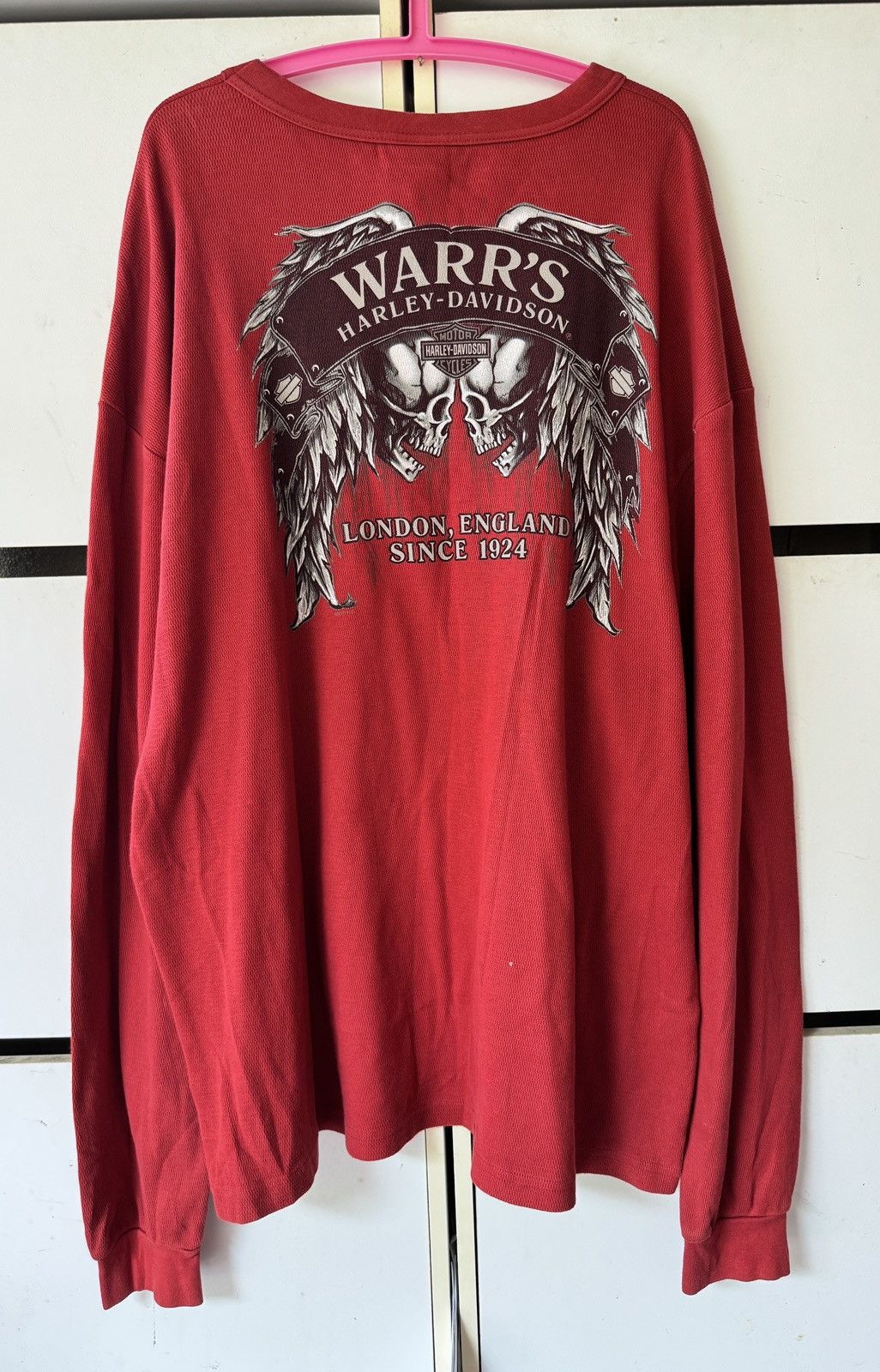 Harley Davidson HARLEY DAVIDSON PRE-LUXE LONDON LS T SHIRT Size US XXL / EU 58 / 5 - 1 Thumbnail