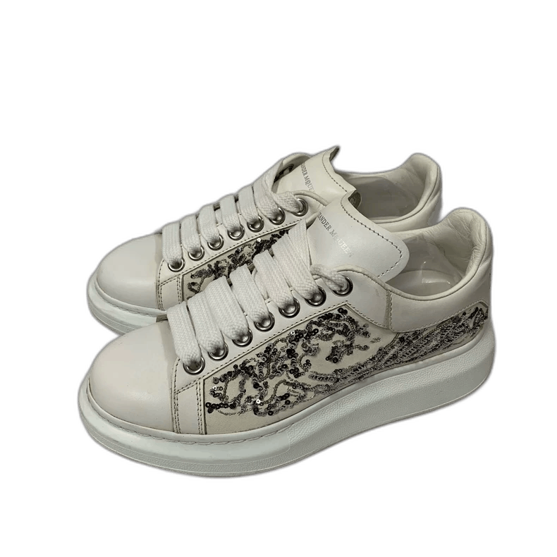 Alexander McQueen Alexander McQueen Embroidered Sneaker Shoes Size US 6 / IT 36 - 1 Thumbnail