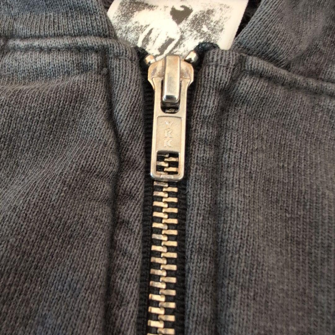 basketcase gallery Basketcase Gallery Massacre Zip Hoodie Gray XL Vintage Wash Size US XL / EU 56 / 4 - 11 Thumbnail