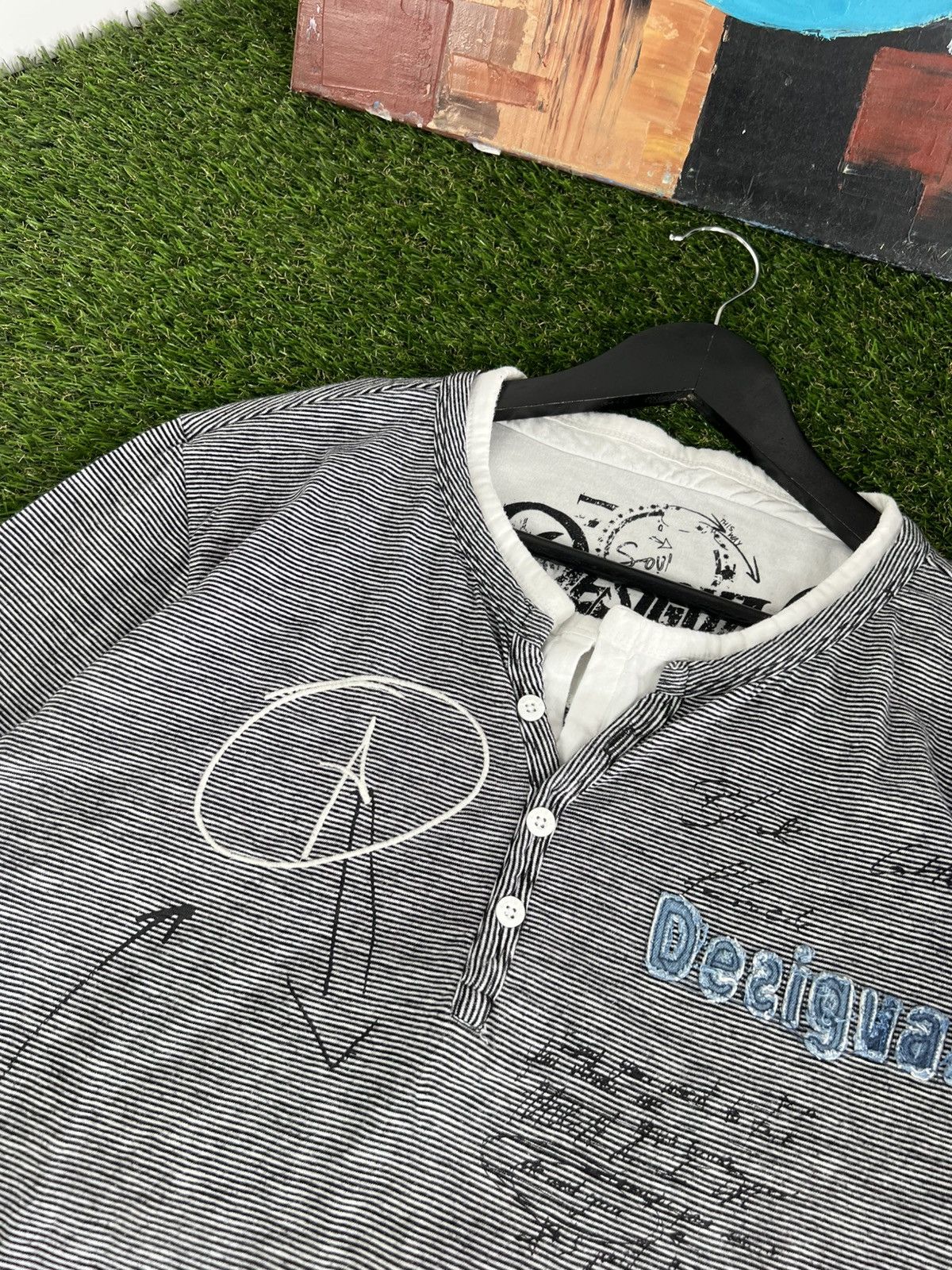 Desigual Desigual Longsleeve Streetwear Gray size L Size US L / EU 52-54 / 3 - 5 Thumbnail