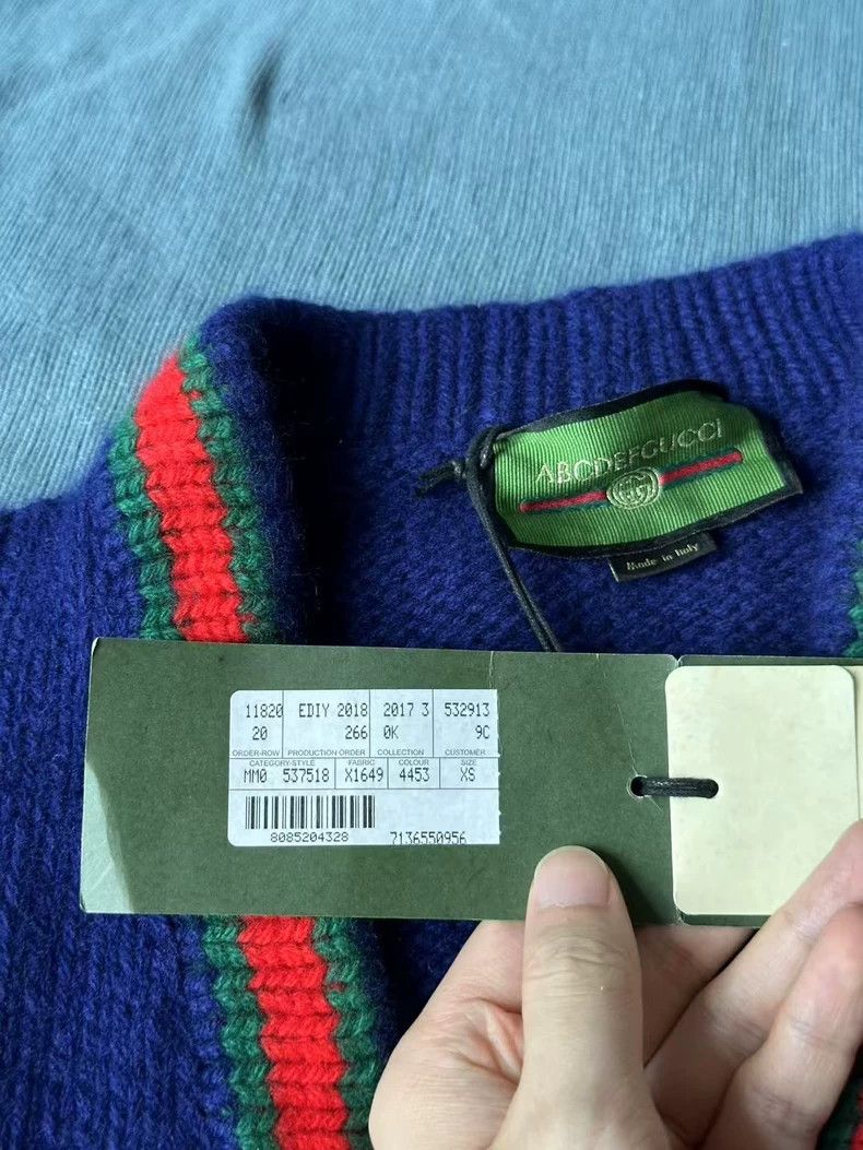 Gucci Gucci Red and green cardigan jacket 2502-Nextarrow Size US XS / EU 42 / 0 - 3 Thumbnail