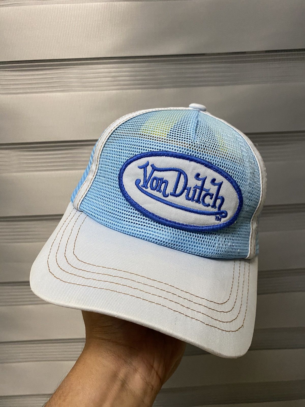 Vintage × Von Dutch VTG Von Dutch Trucker Fully Mesh Hat Size ONE SIZE - 2 Thumbnail