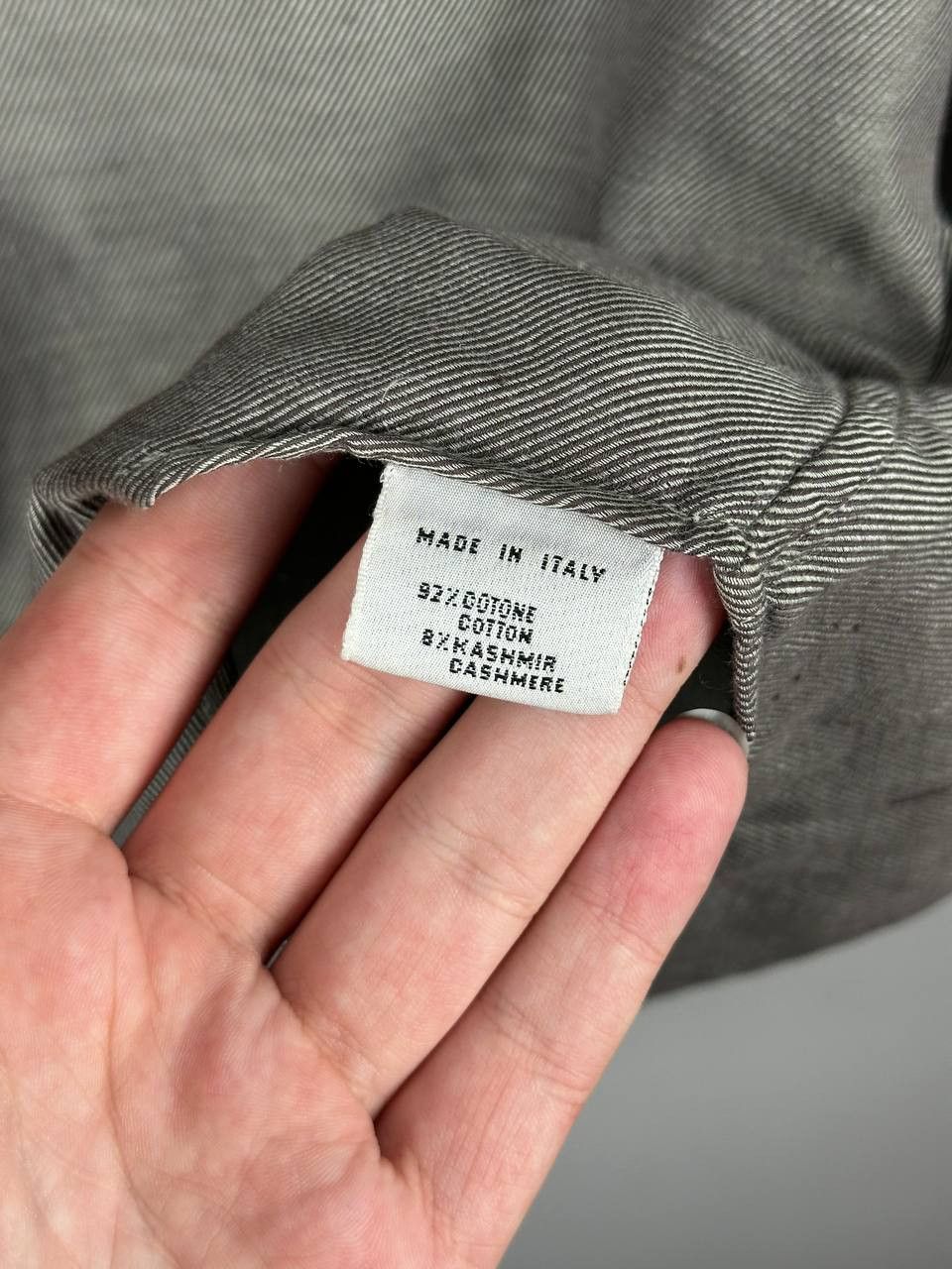 Loro Piana Vintage Loro Piana Cashmere Cotton Shirt Long Sleeve Size XL Size US XL / EU 56 / 4 - 10 Thumbnail